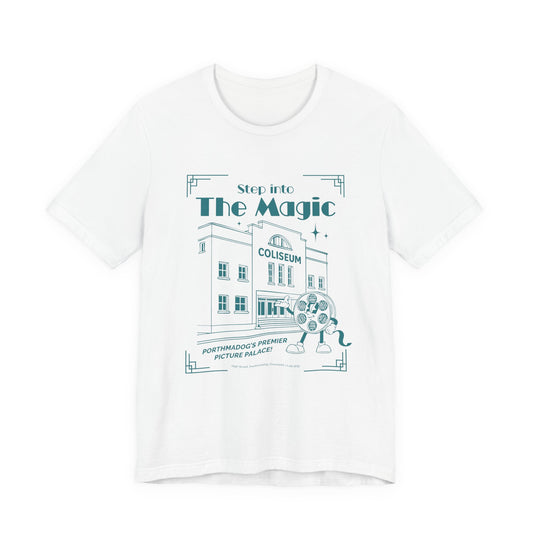 Retro Porthmadog Cinema T-Shirt (Unisex) - Vintage Coliseum Tee