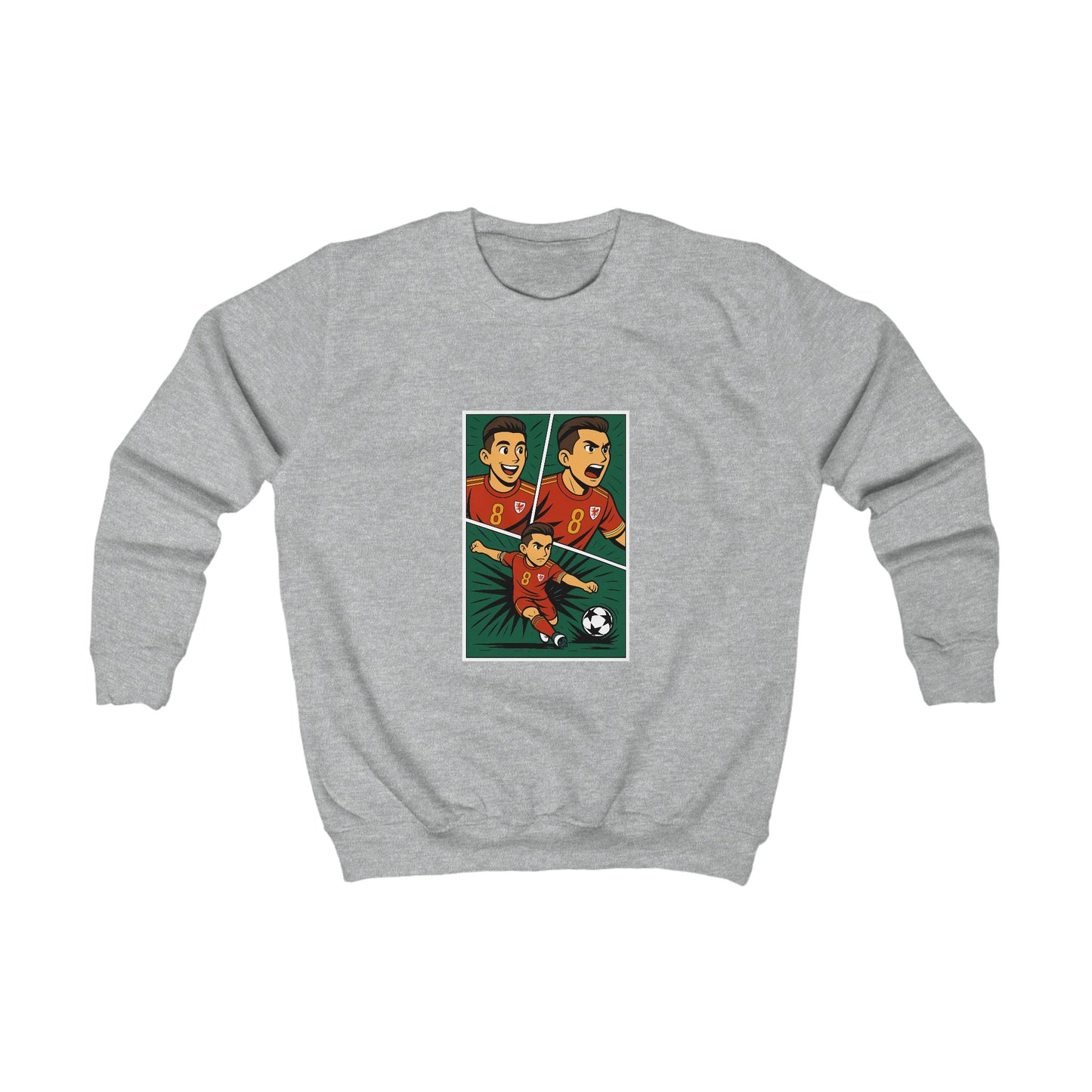 Kids Harry Wilson Sweatshirt - Comic Book Style