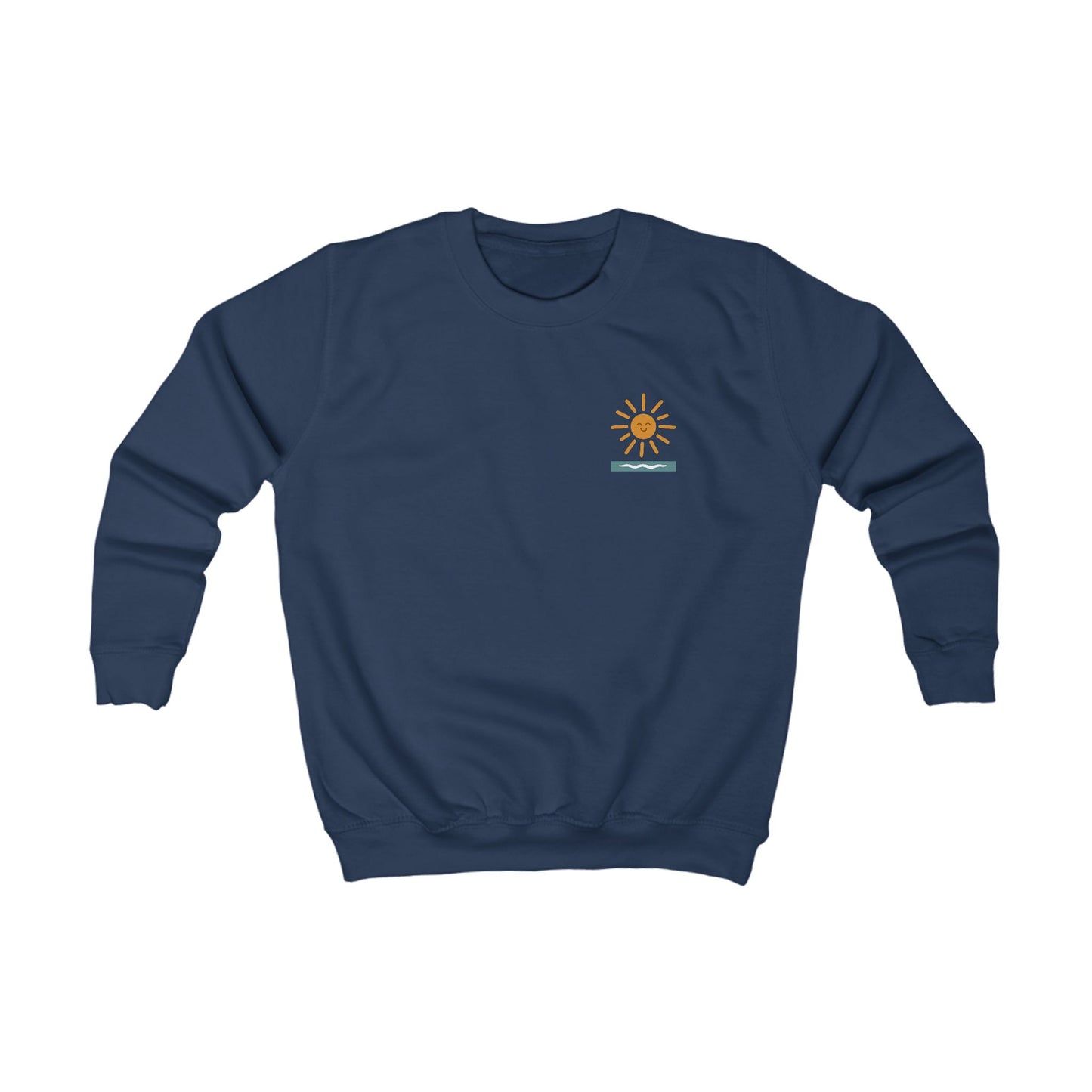 Kids Welsh Beach Jumper | "Diwrnod Arall O Haul" (Double Sided)