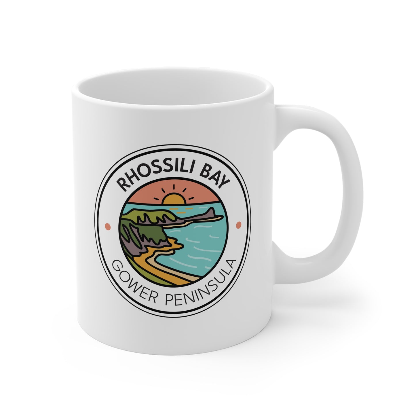 Rhossili Bay Mug — Gower Peninsula