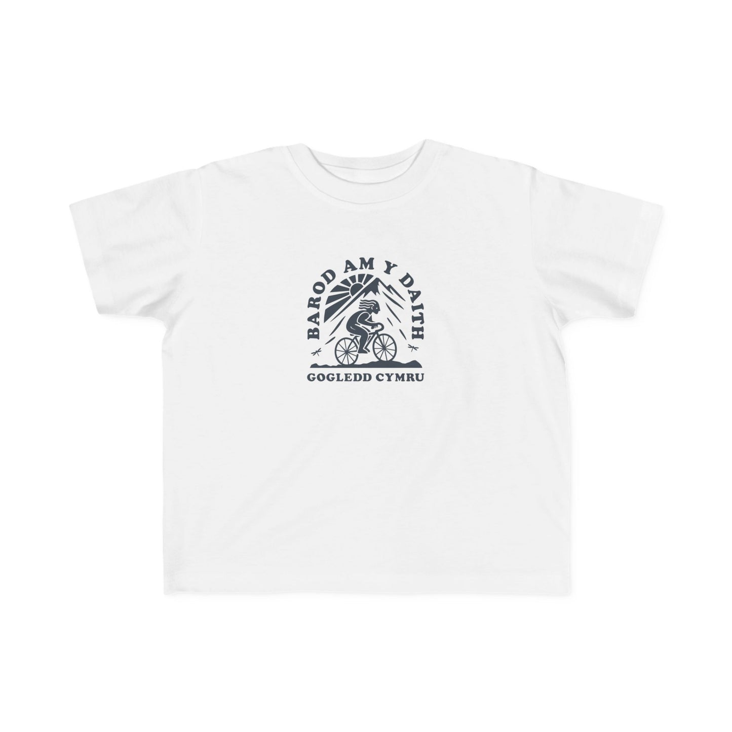 Toddler North Wales T-Shirt - 'Barod Am Y Daith'