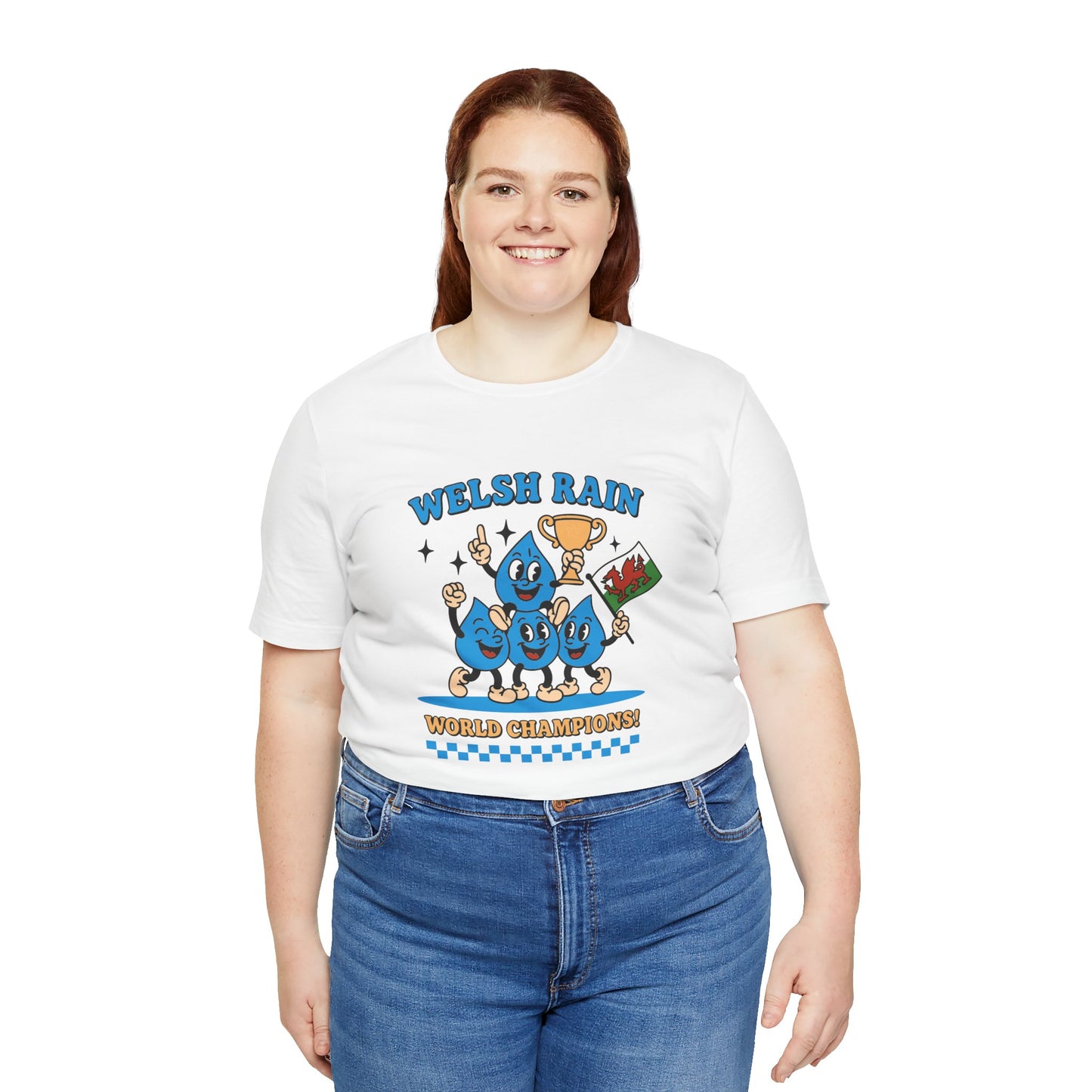 Welsh Rain World Champions - Retro Unisex T-Shirt