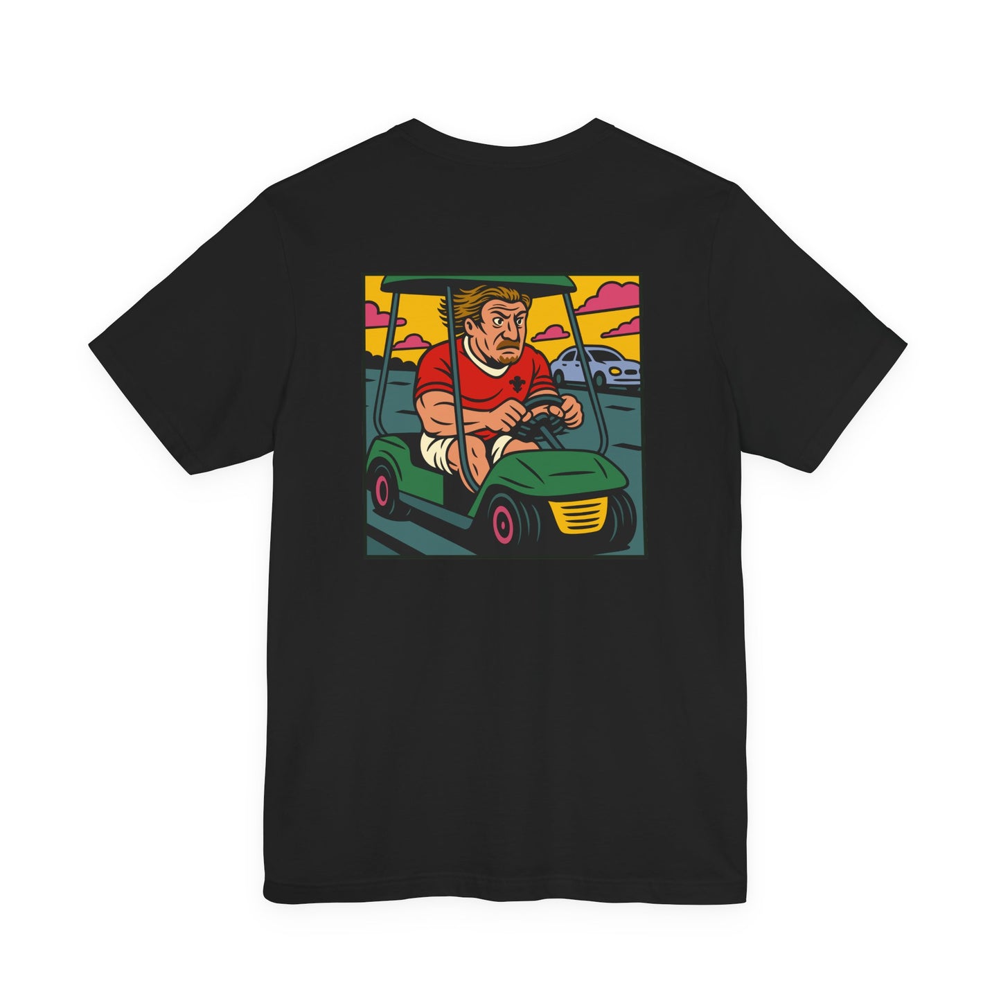 Life in the Fast Lane - Vintage Andy Powell Golf Buggy Tee —Welsh Rugby T-Shirt