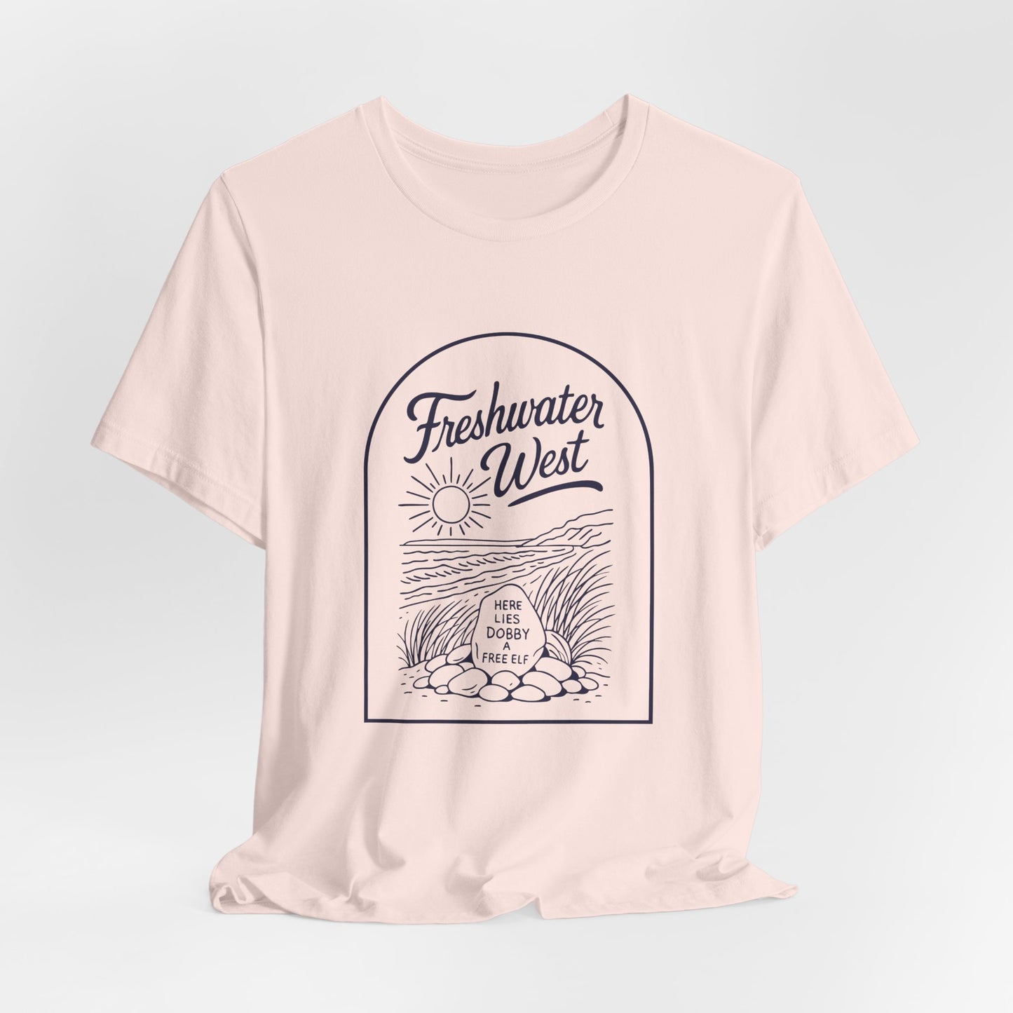 Freshwater West Unisex Tee - Dobby's Grave Harry Potter Graphic T-Shirt