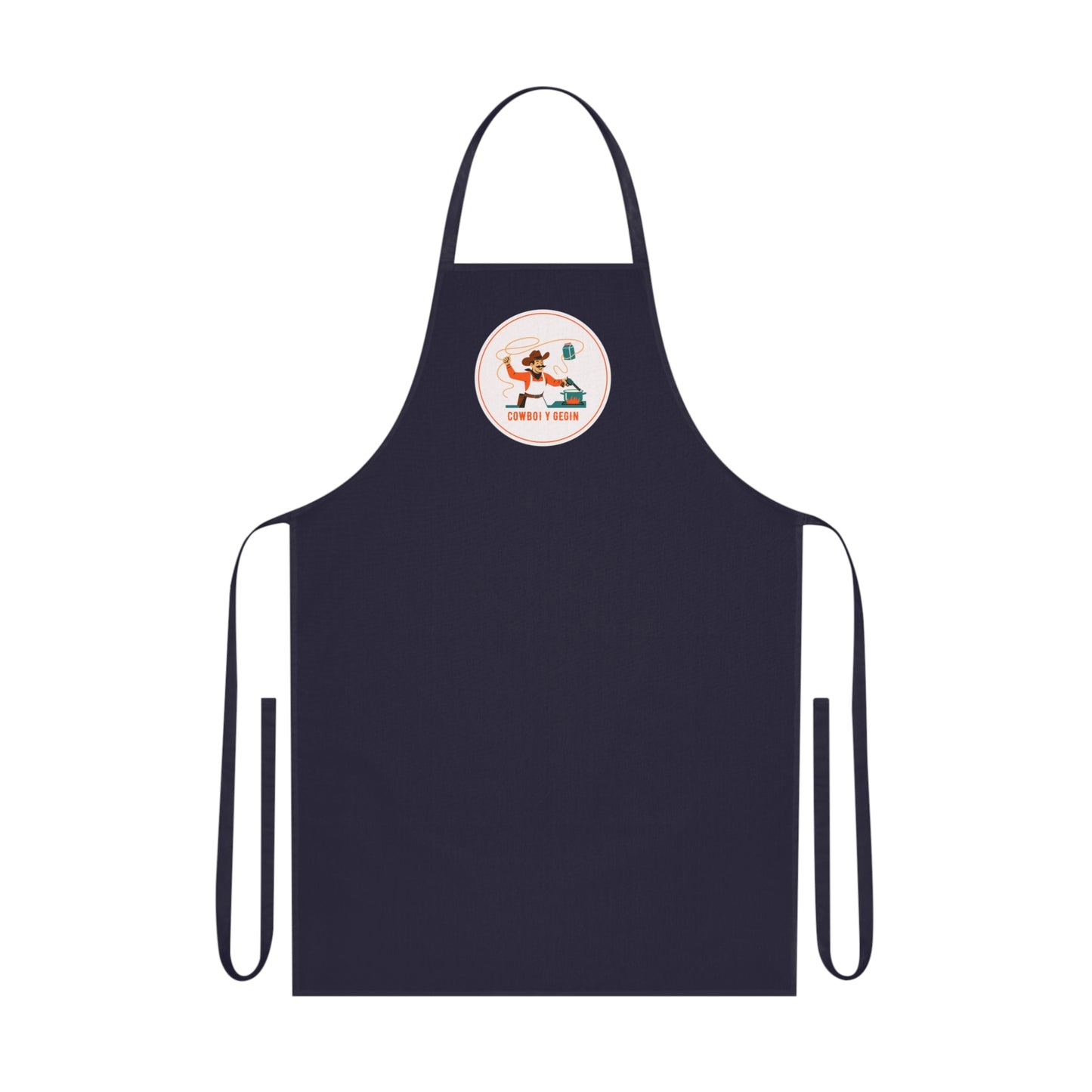 'Cowboi Y Gegin' Retro Chef Apron - Kitchen Cowboy