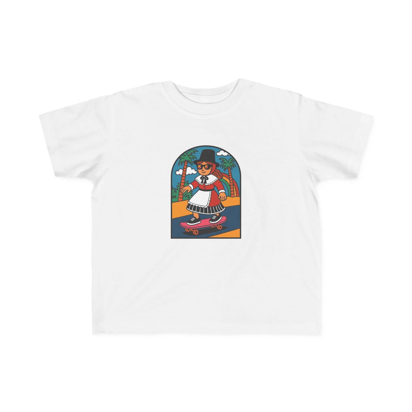 Toddler Welsh Skateboard T‑Shirt