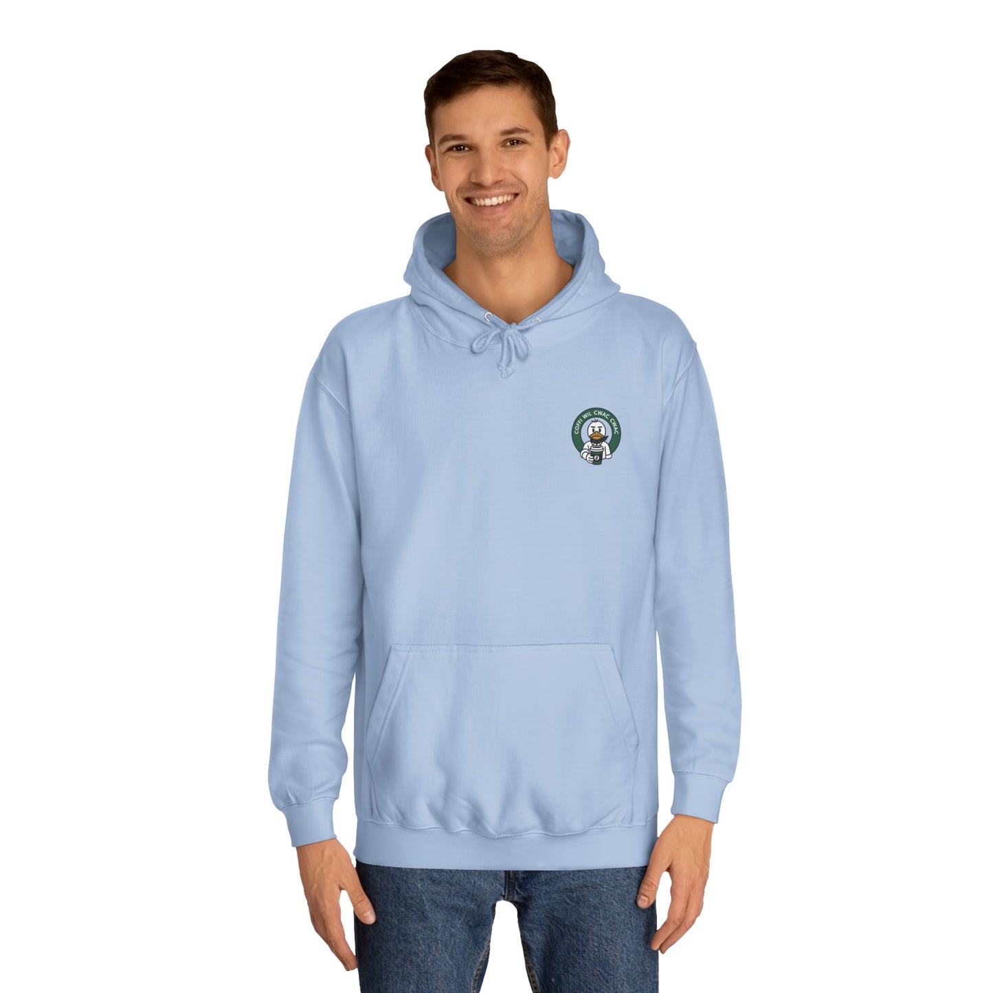 'Coffi Wil Cwac Cwac' Retro Hoodie