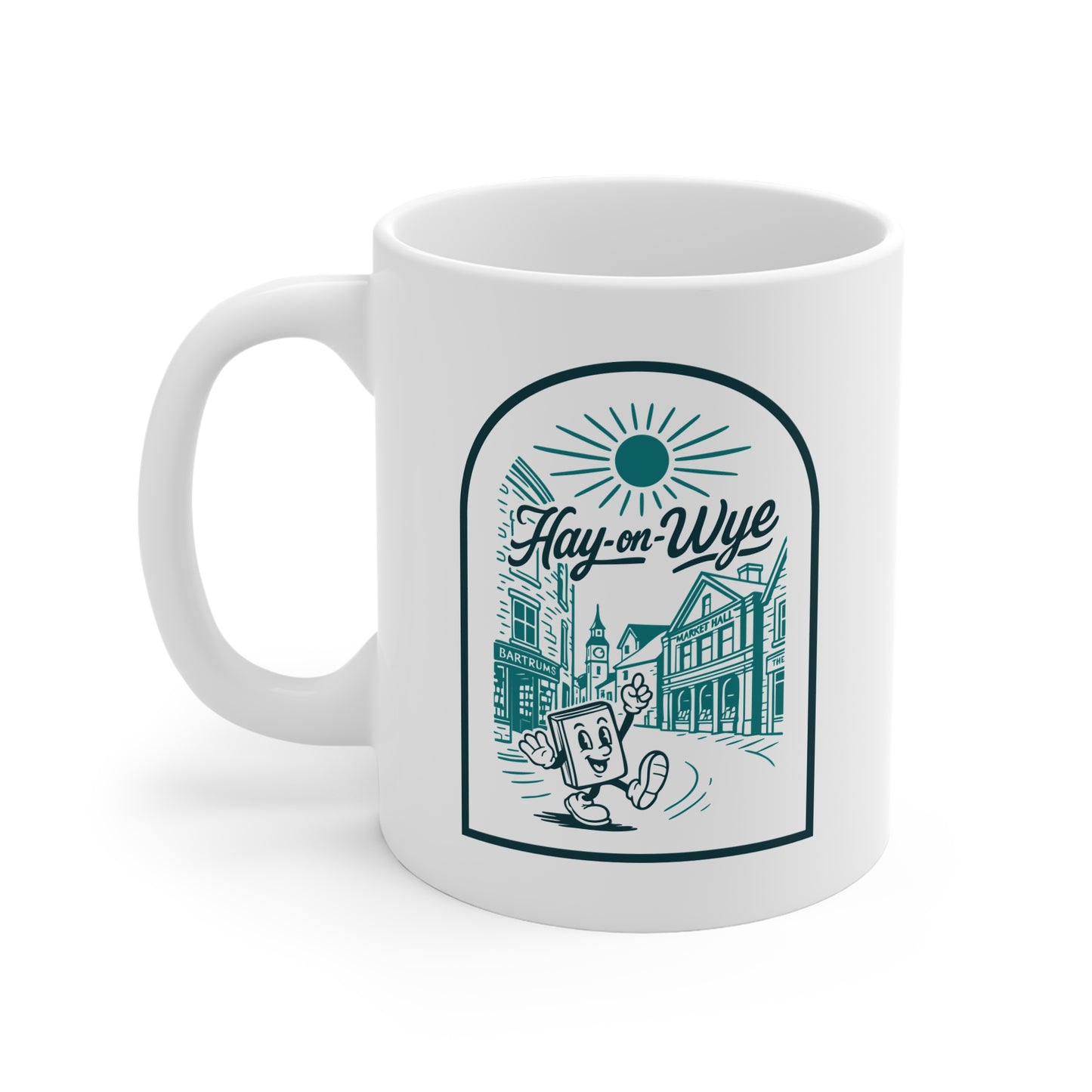 Retro Hay-on-Wye Mug