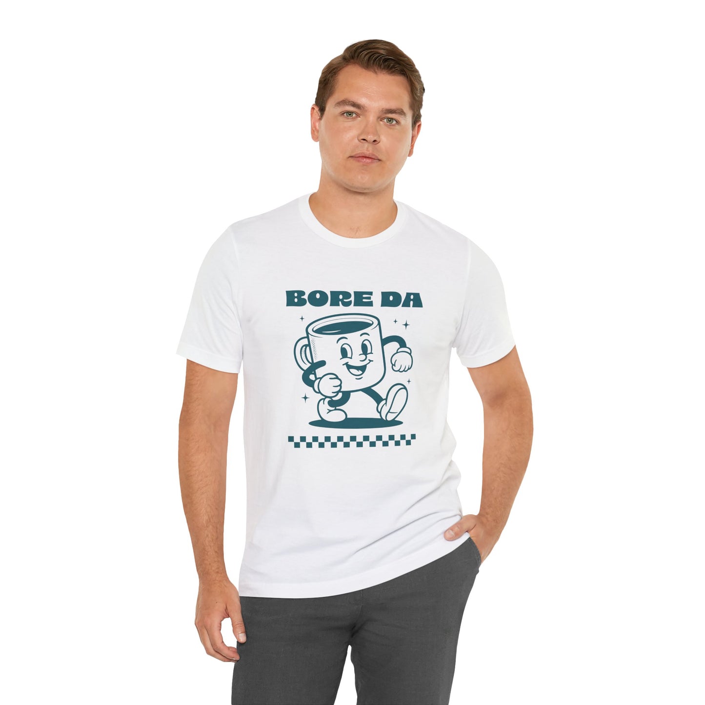 Retro Bore Da Coffee Tee (Unisex)