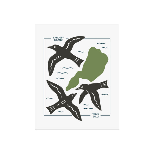 Bardsey Island (Ynys Enlli) Fine Art Poster