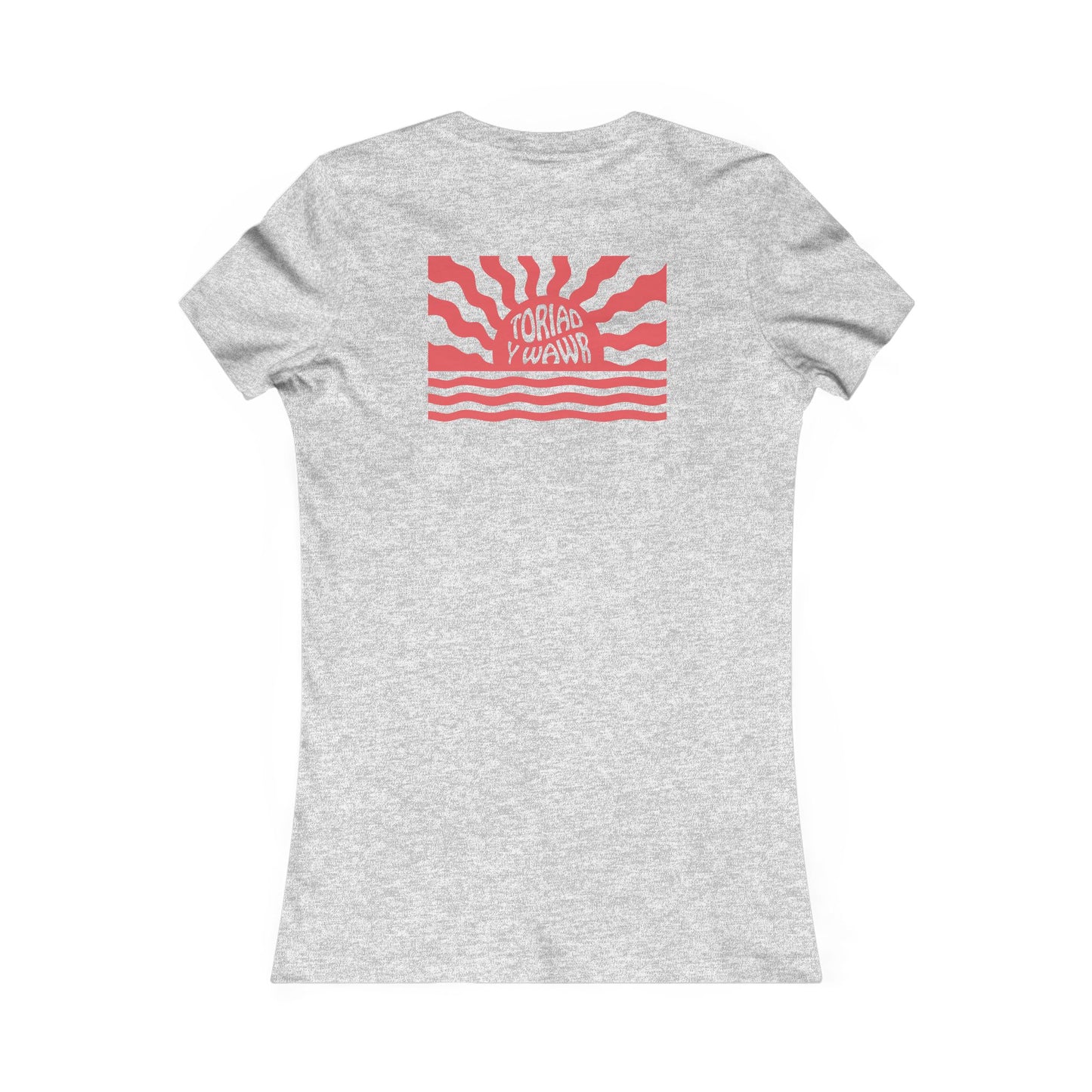 Women's 'Toriad Y Wawr' Tee - Retro Sunrise