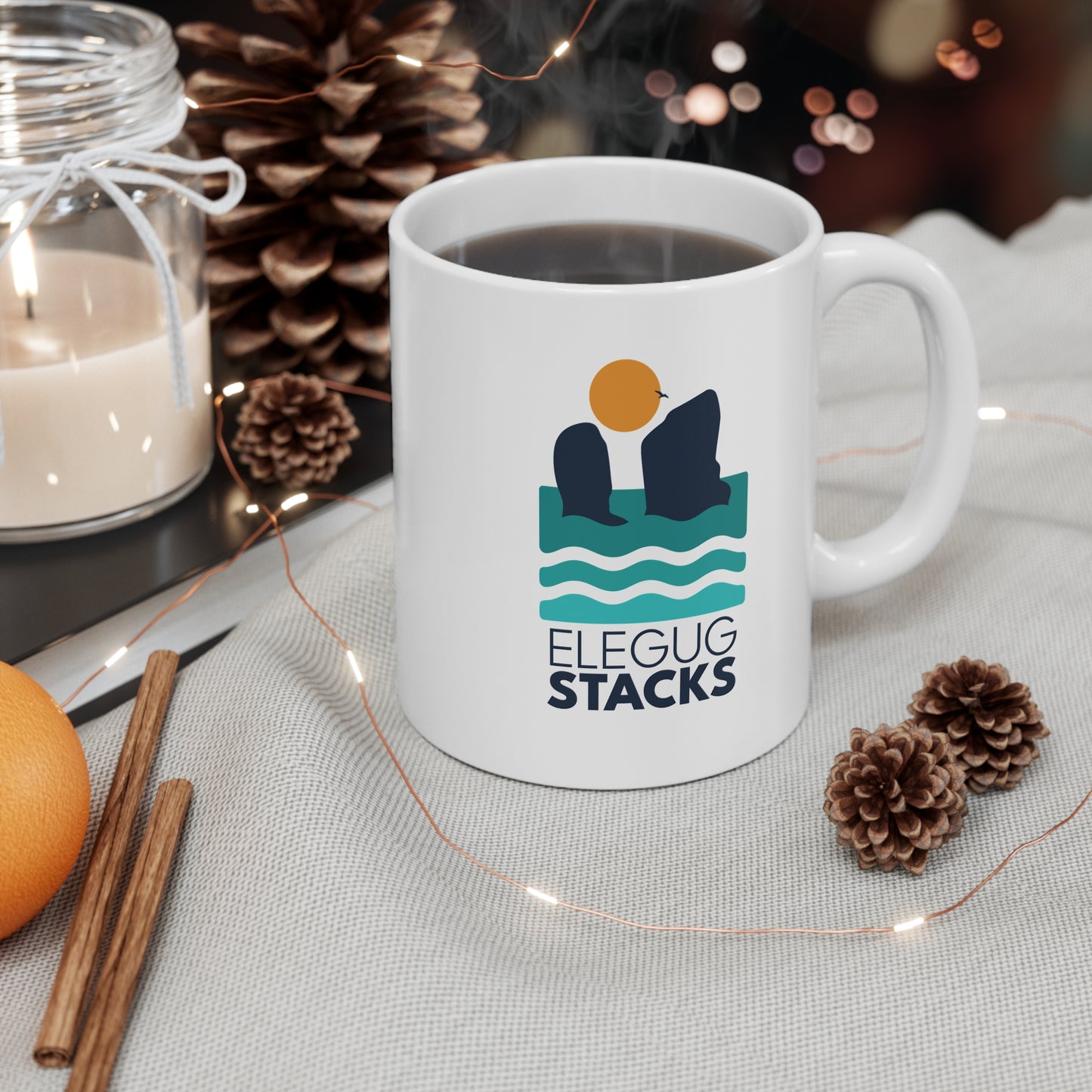 Elegug Stacks Mug