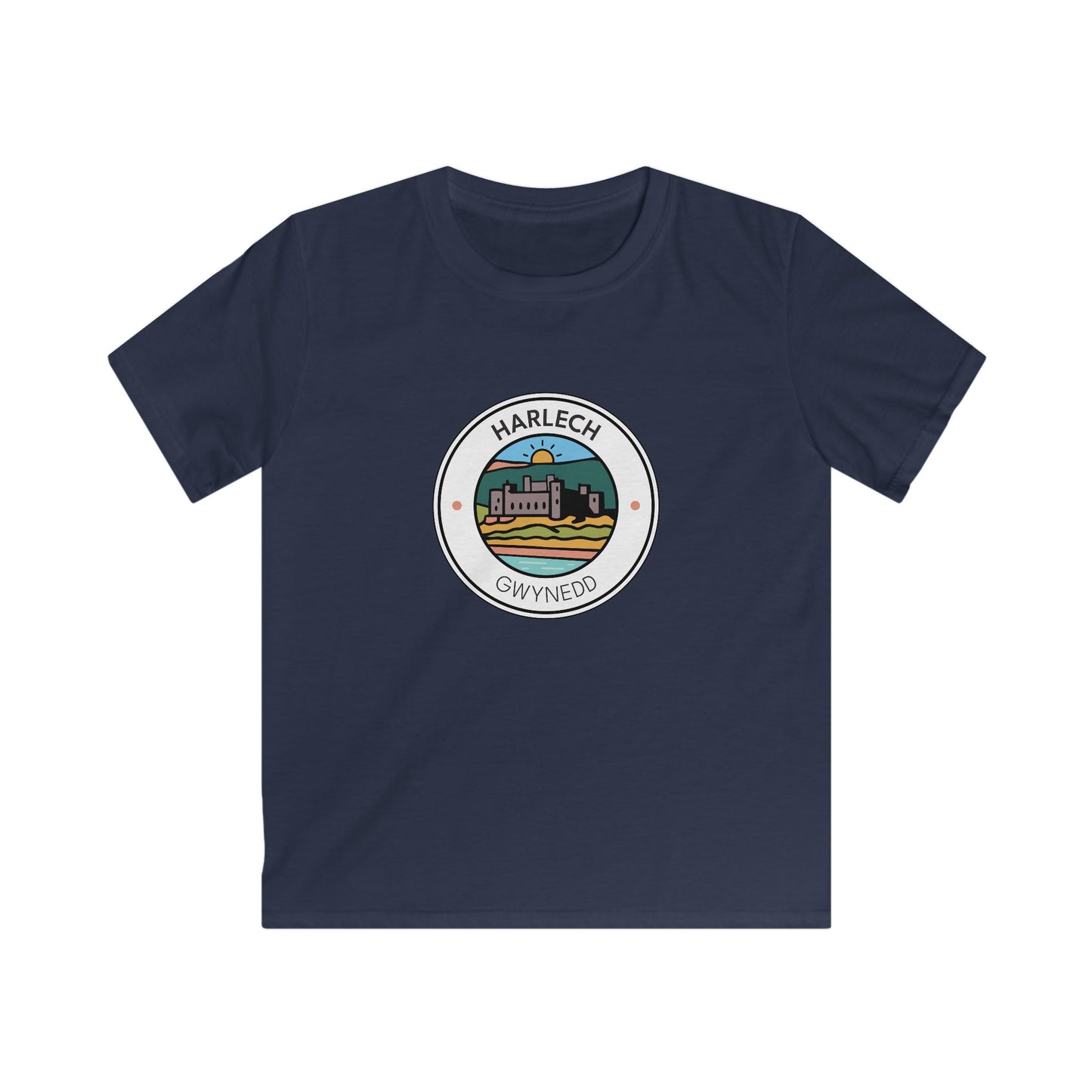 Kids Harlech Castle T-shirt
