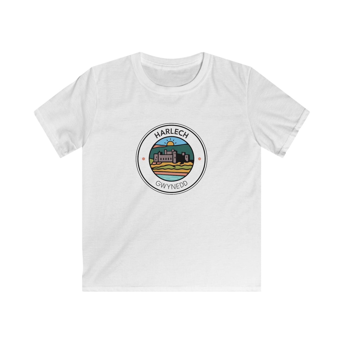 Kids Harlech Castle T-shirt