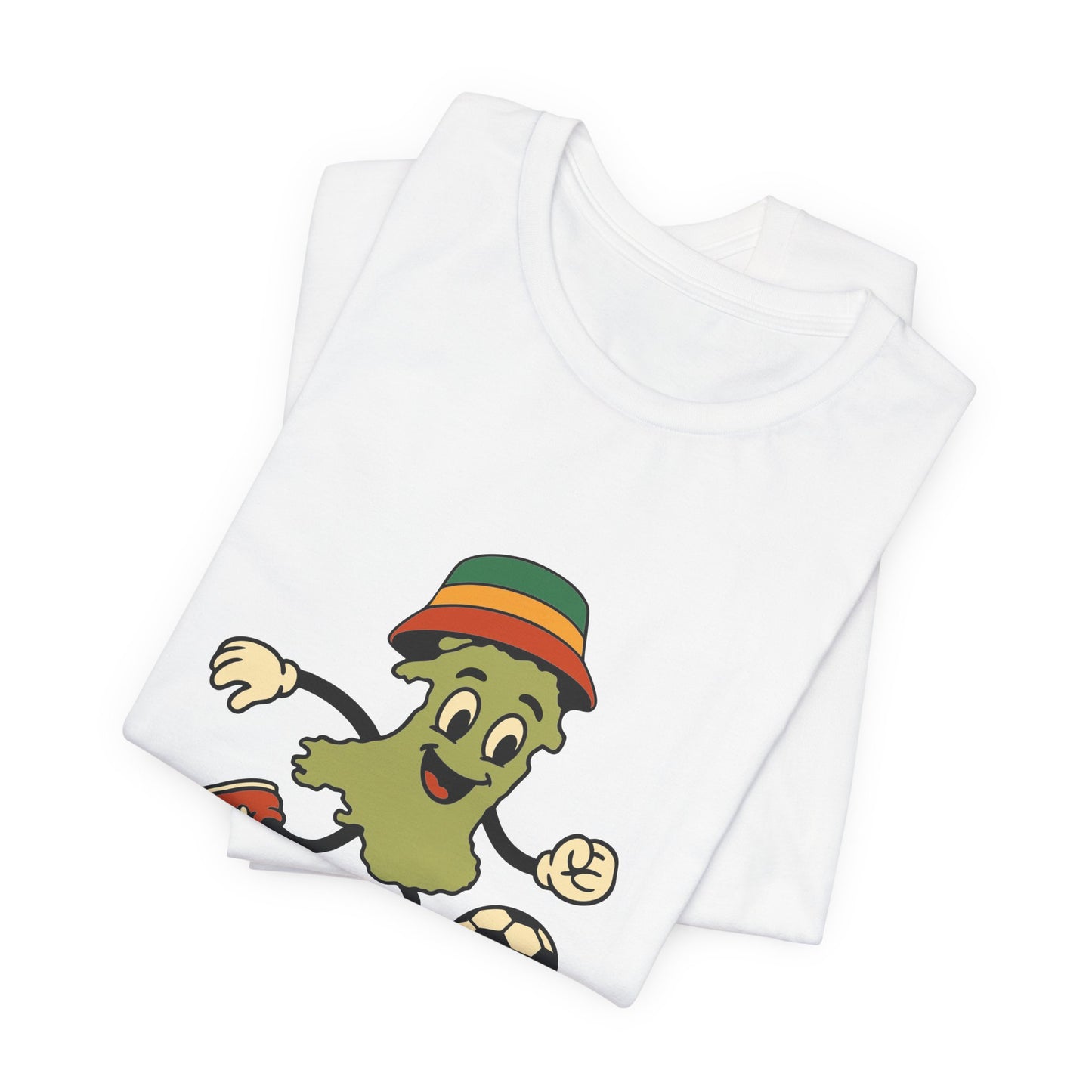 Retro Wales Map - Football Graphic Tee