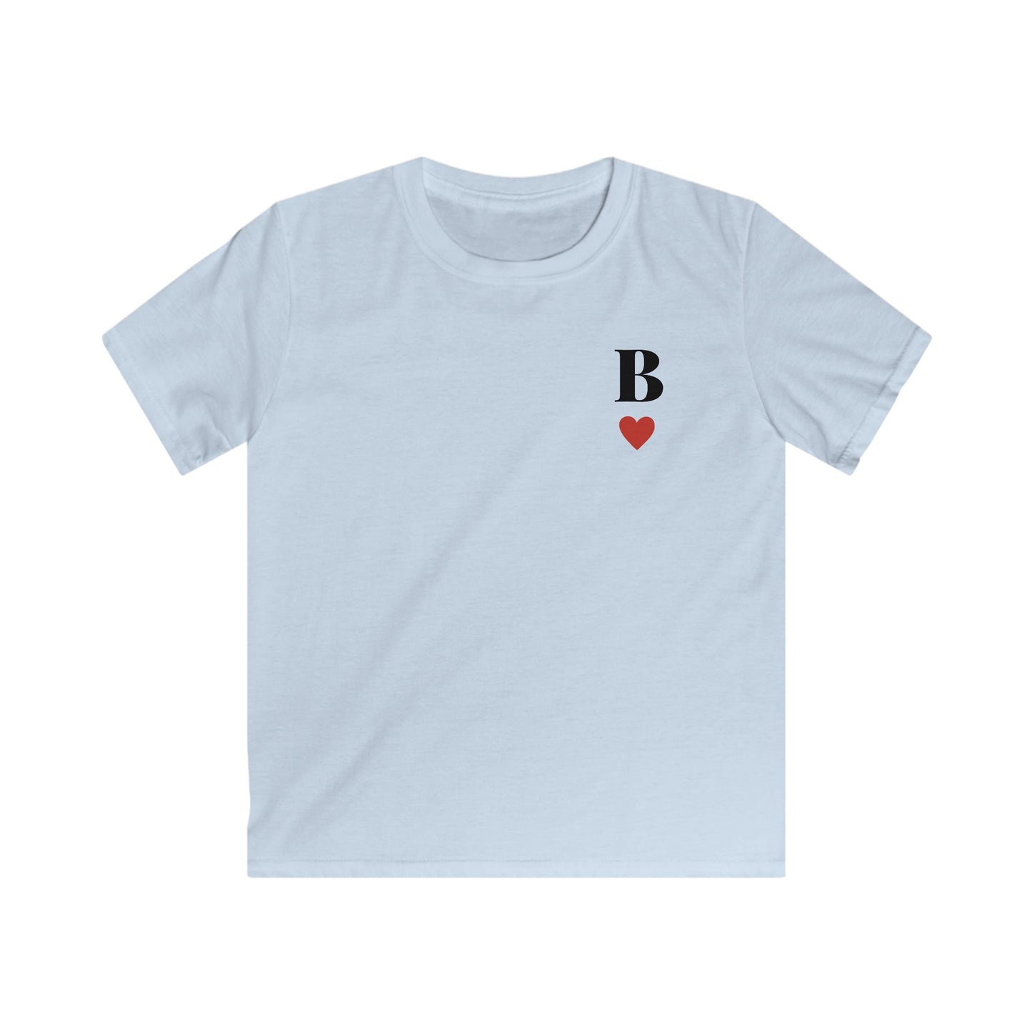 Kids 'Brenhines' T-Shirt - Welsh Queen of Hearts Playing Card Graphic Tee (Double Sided)