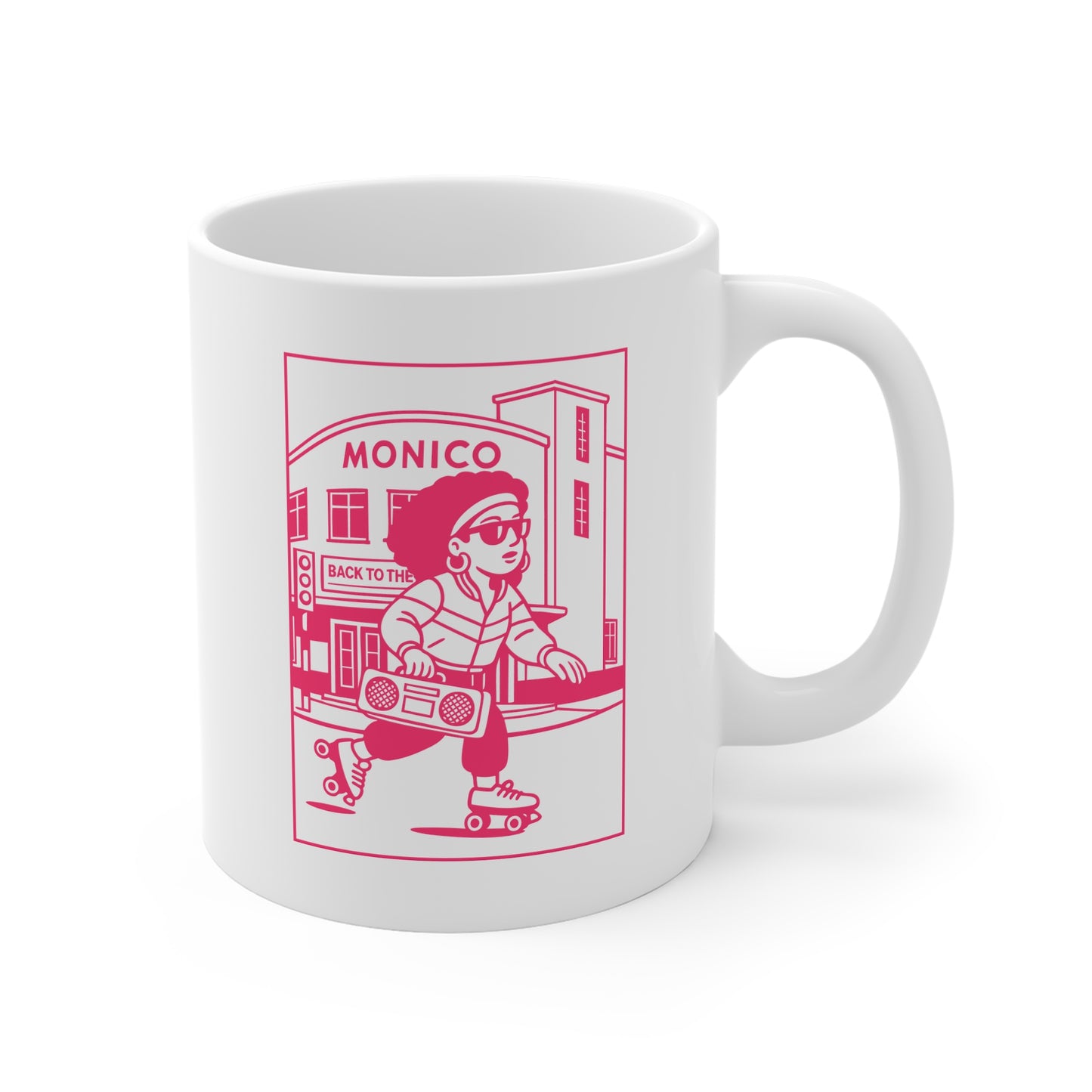 Monico Cinema (Rhiwbina, Cardiff) Retro Mug