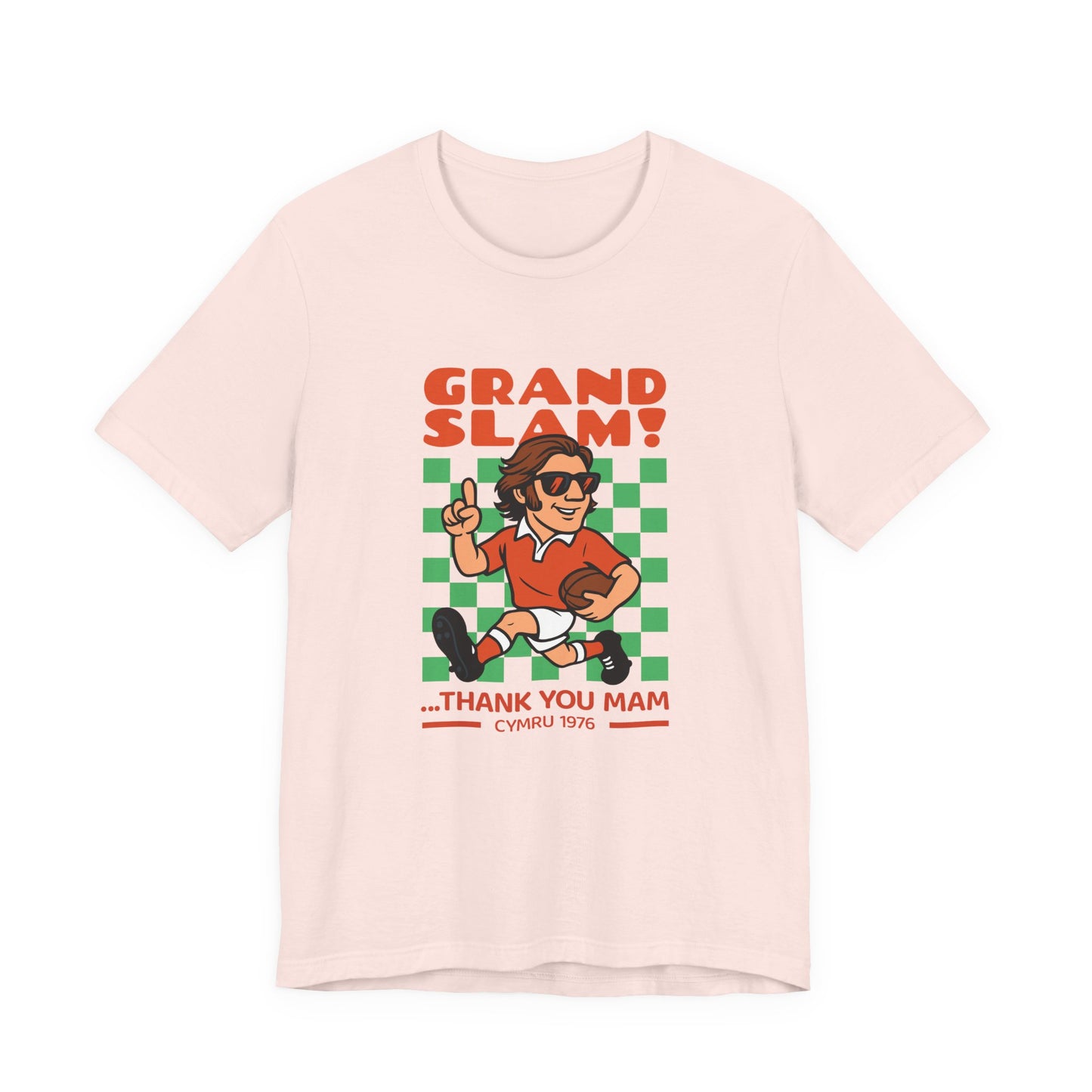 Vintage Wales 1976 Grand Slam Rugby T-shirt (unisex) - Retro Rugby Tee
