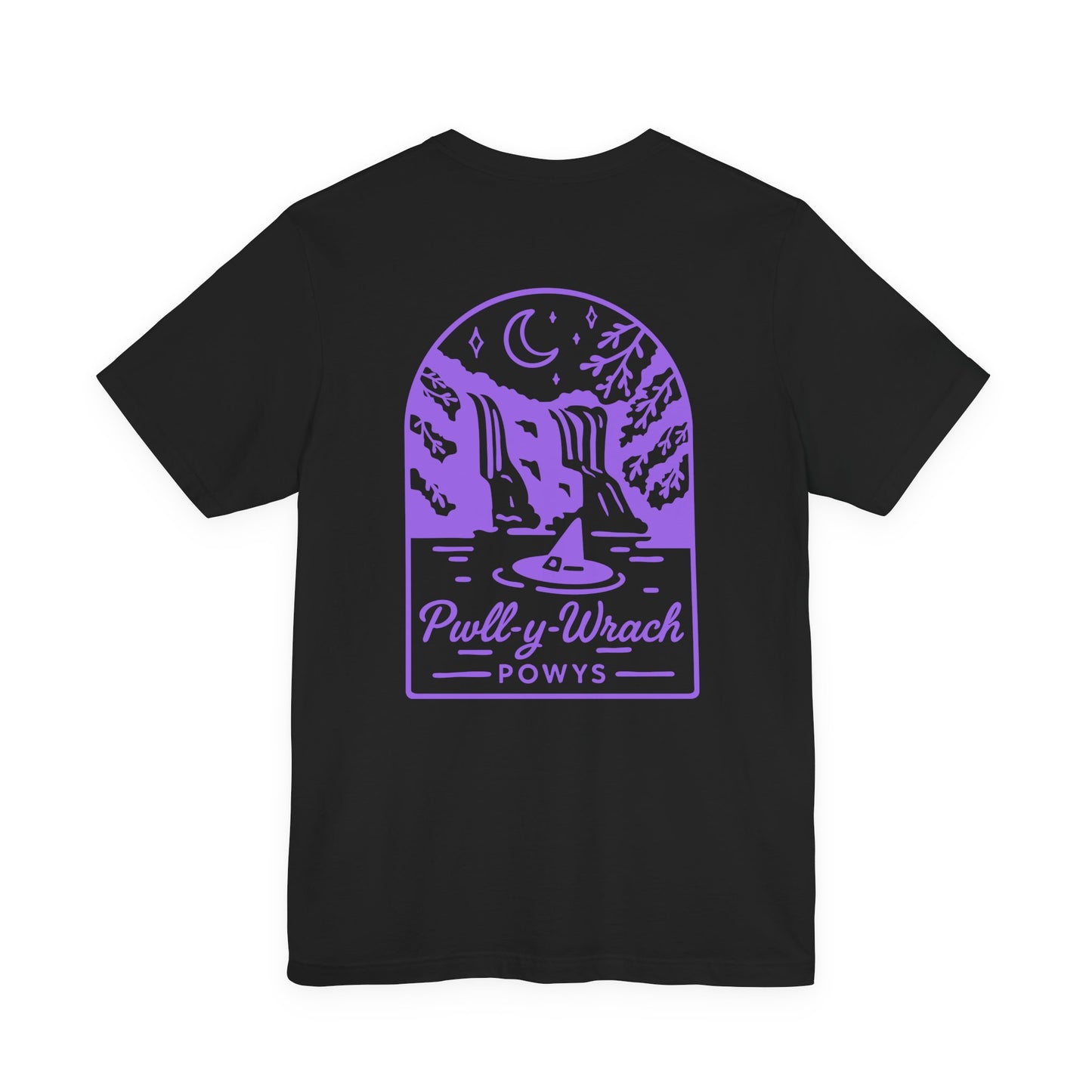 Pwll-Y-Wrach Waterfall Tee (Unisex) - Double Sided