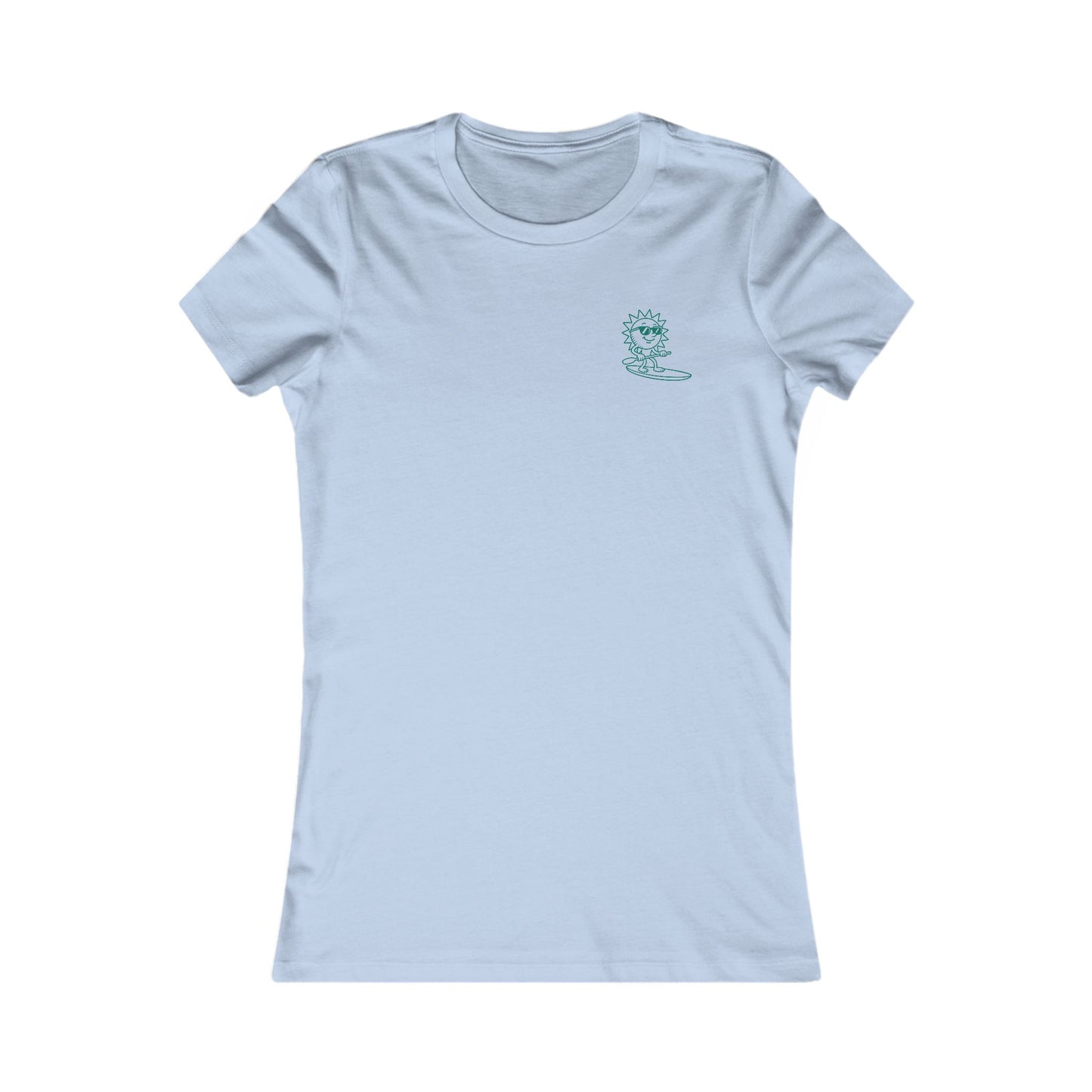 Women's Vintage Llangorse Lake Tee - Paddleboard Sun Graphic (Double Sided)