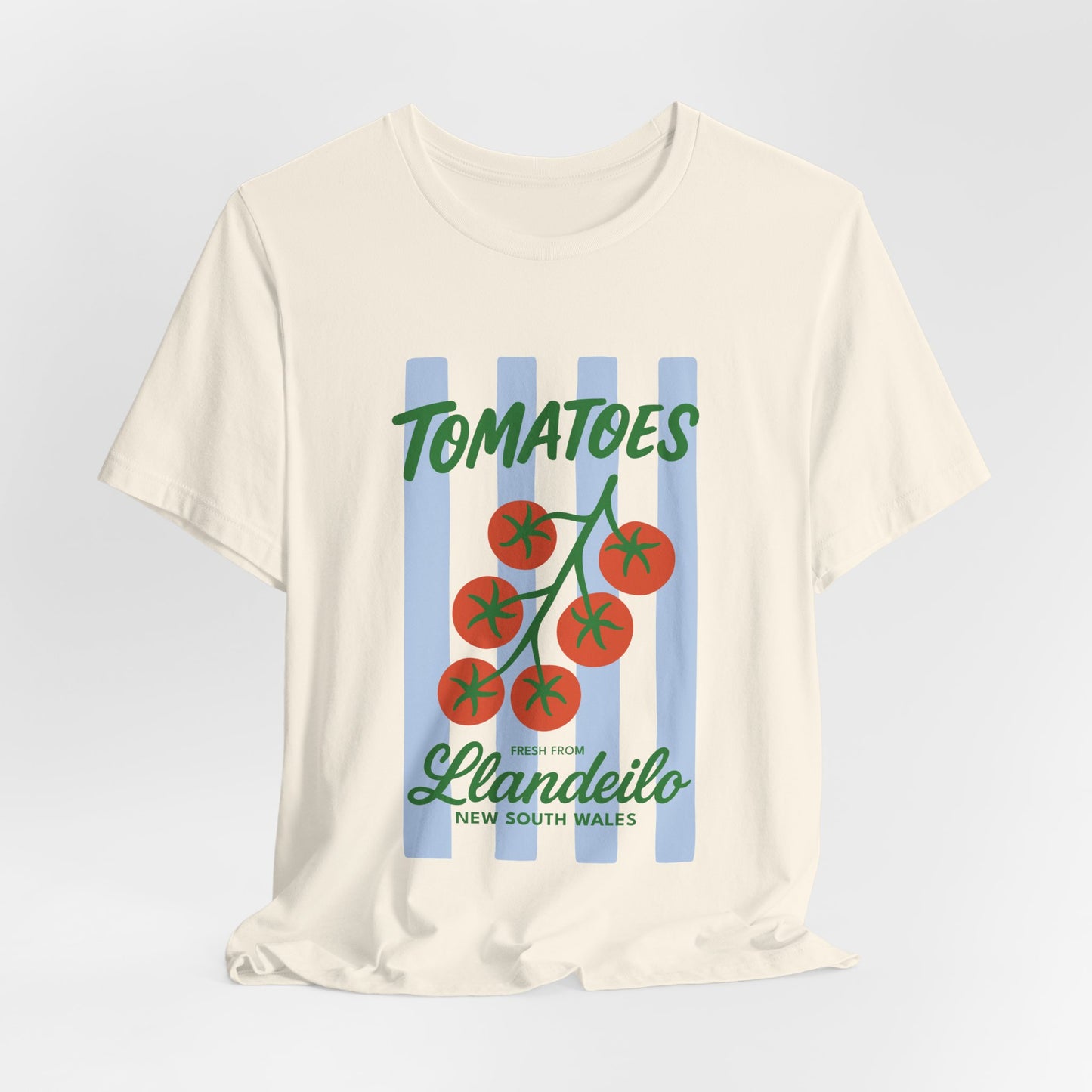 Tomatoes Llandeilo Tee - Vintage Market Vegetable Graphic T-Shirt
