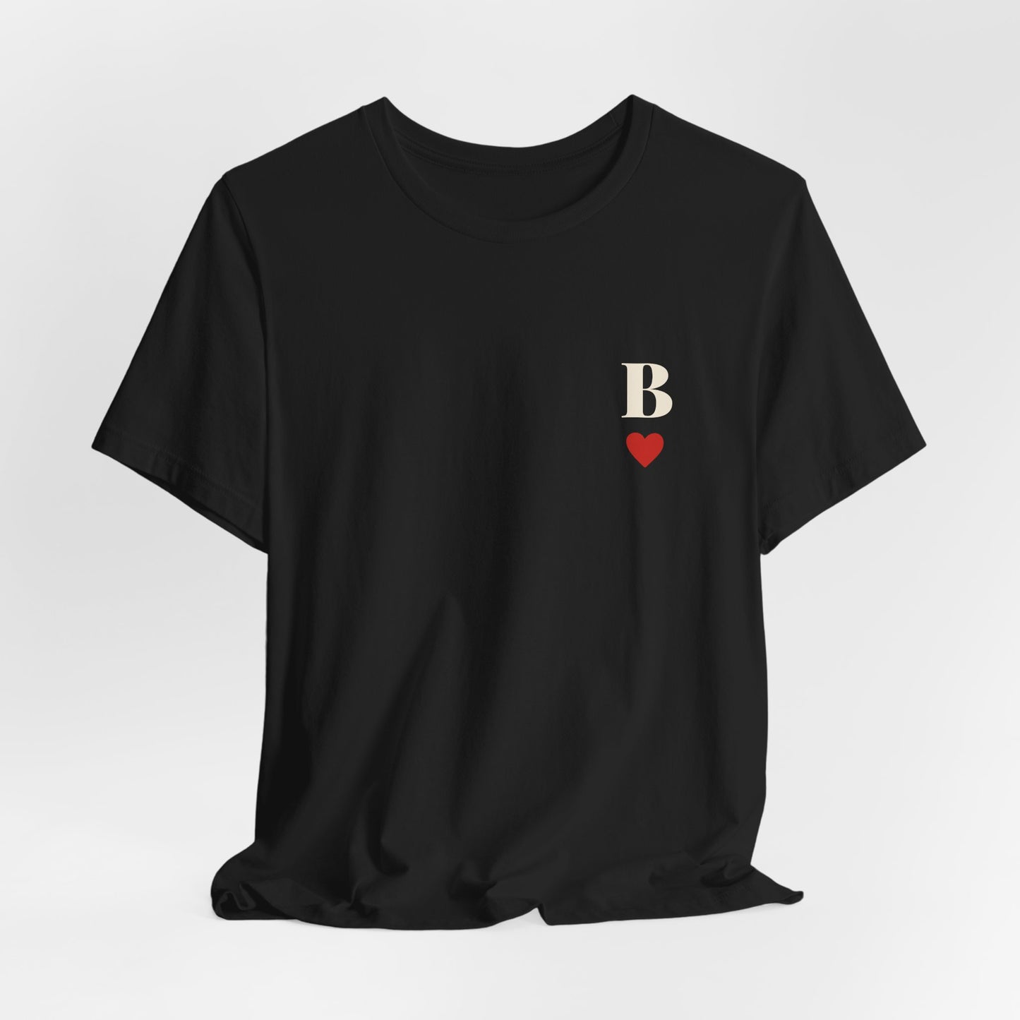 Queen of Hearts Unisex Tee - "Brenhines" (Double Sided)