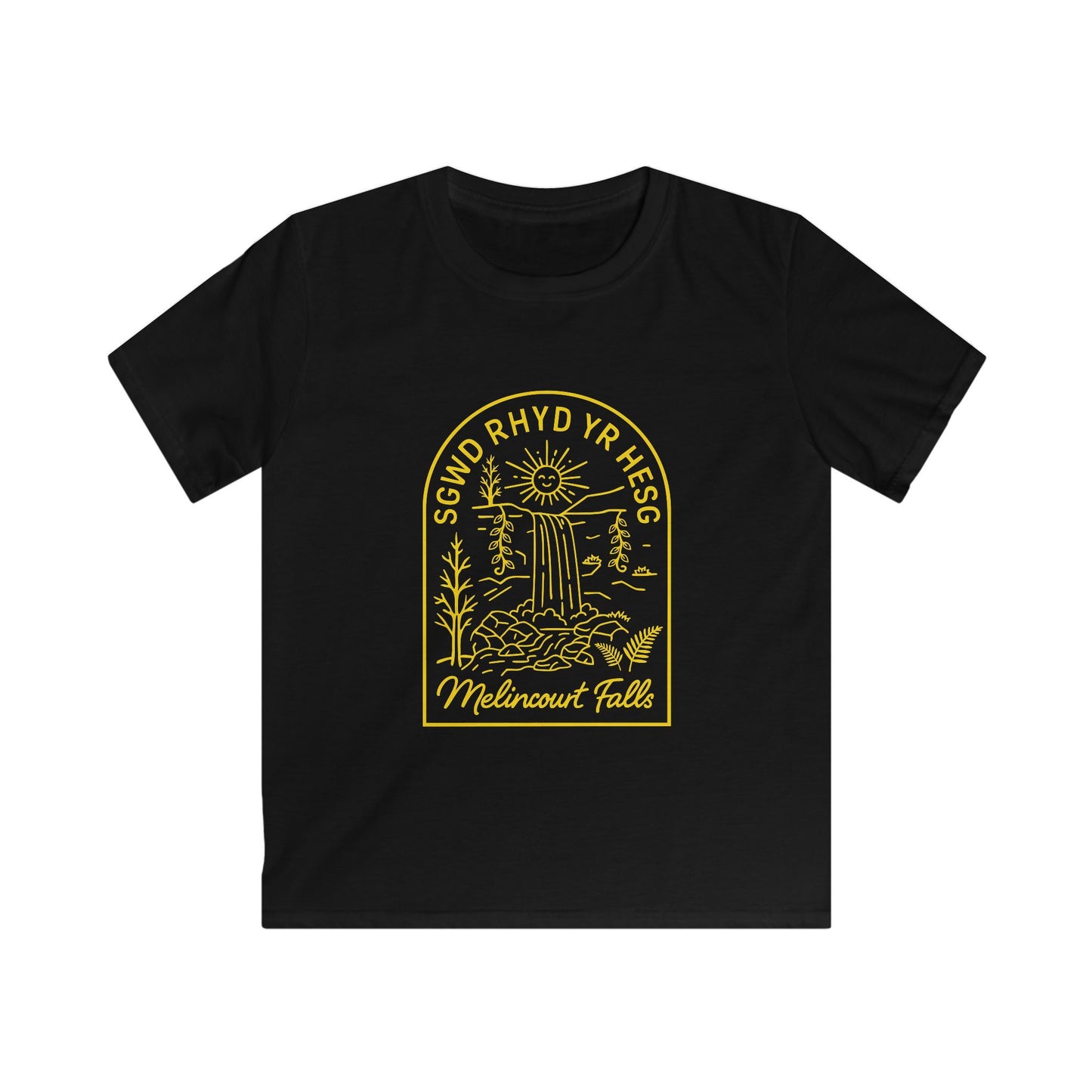 Kids 'Sgwd Rhyd Yn Hesg' Melincourt Falls Waterfall Graphic