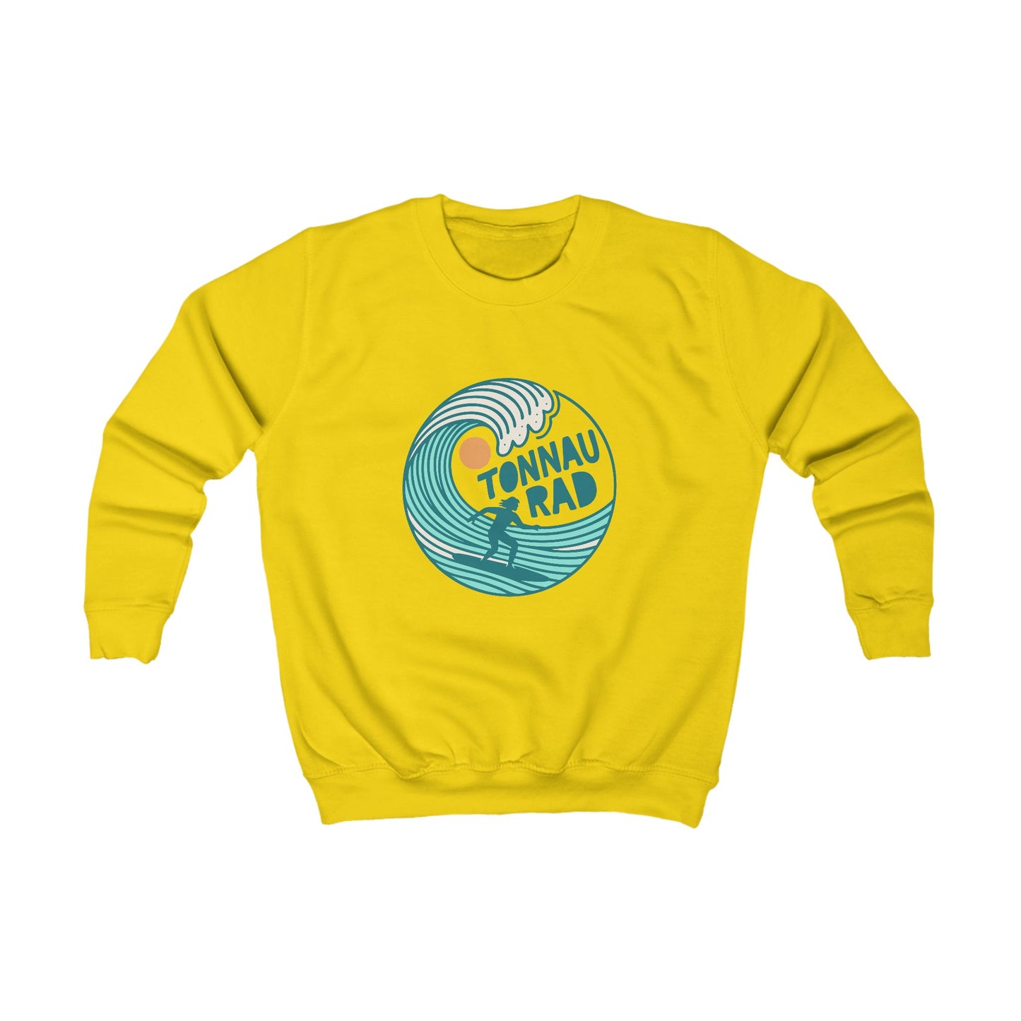 Kids Surf Sweatshirt - 'Tonnau Rad'