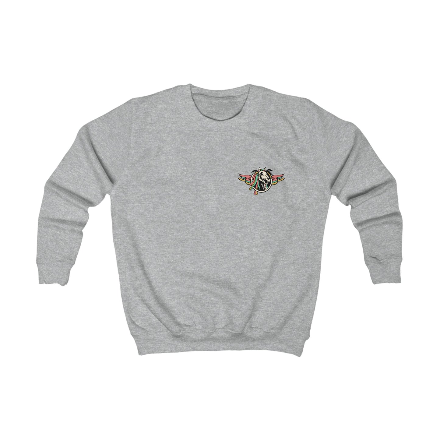 Kids Mari Lwyd Vintage Style Sweatshirt