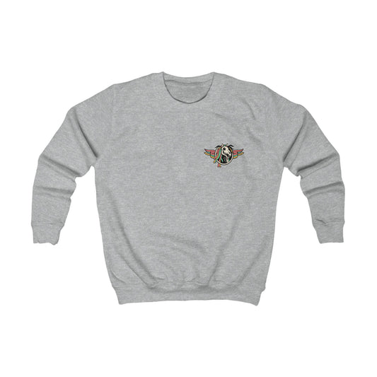 Kids Mari Lwyd Vintage Style Sweatshirt