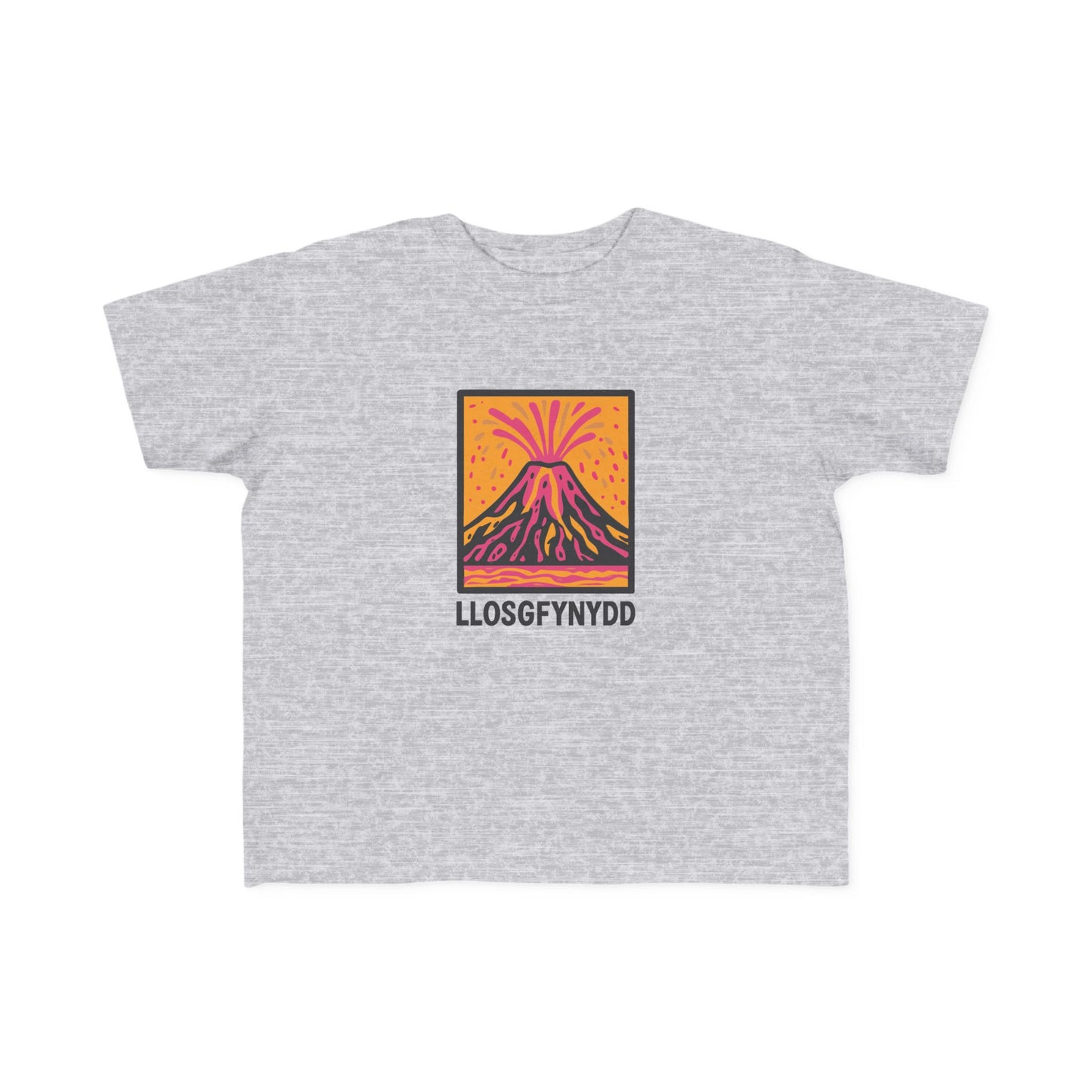 Toddler Volcano T-Shirt - 'Llosgfynydd'