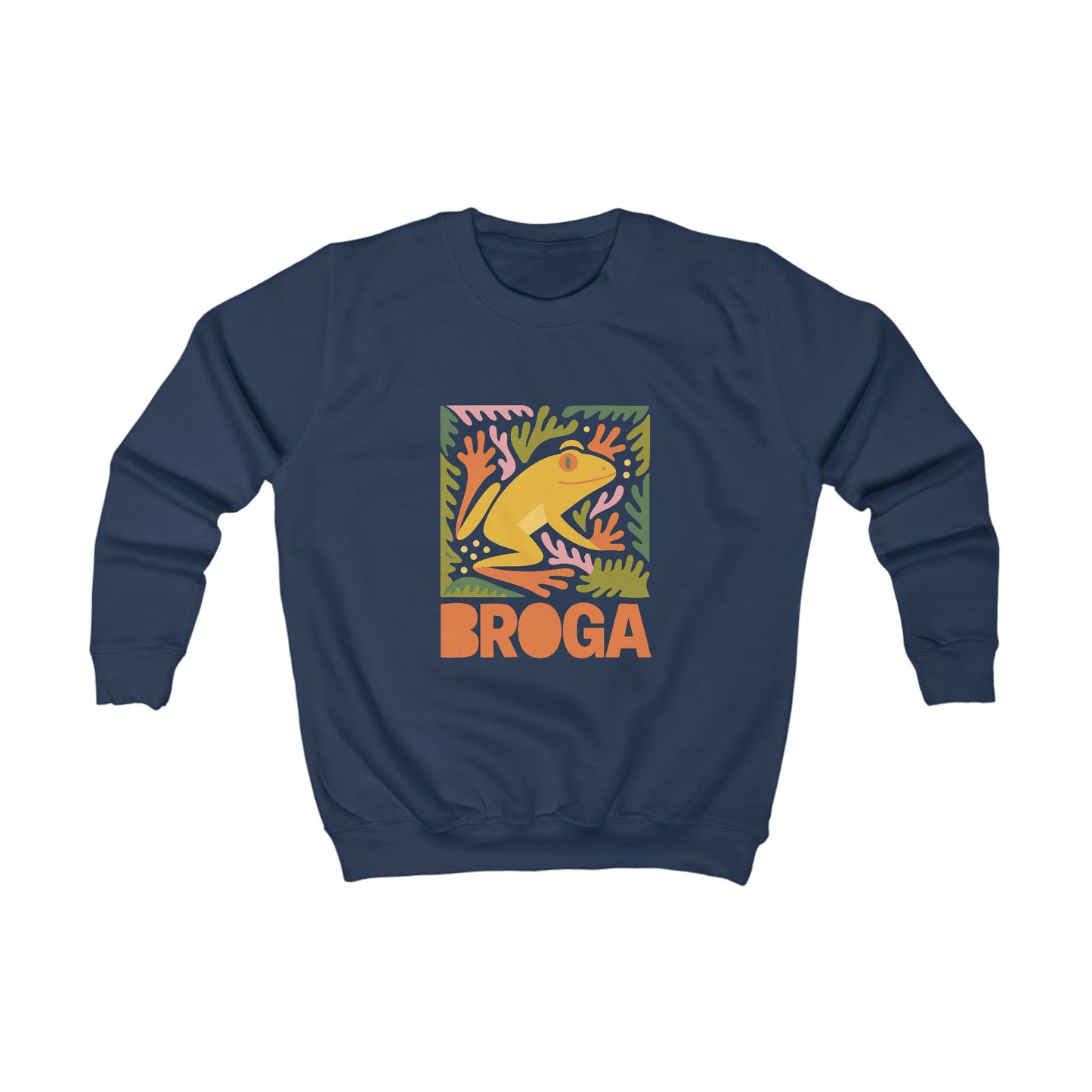 Kids 'Broga' Sweatshirt - Children's Frog Jumper