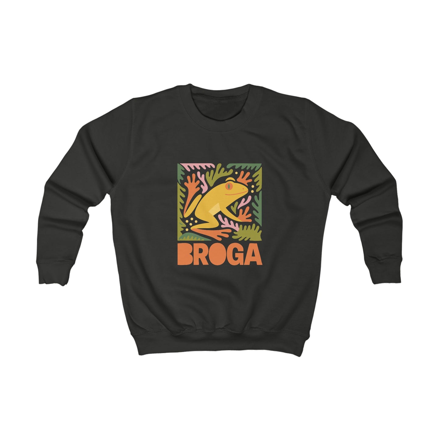 Kids 'Broga' Sweatshirt - Children's Frog Jumper