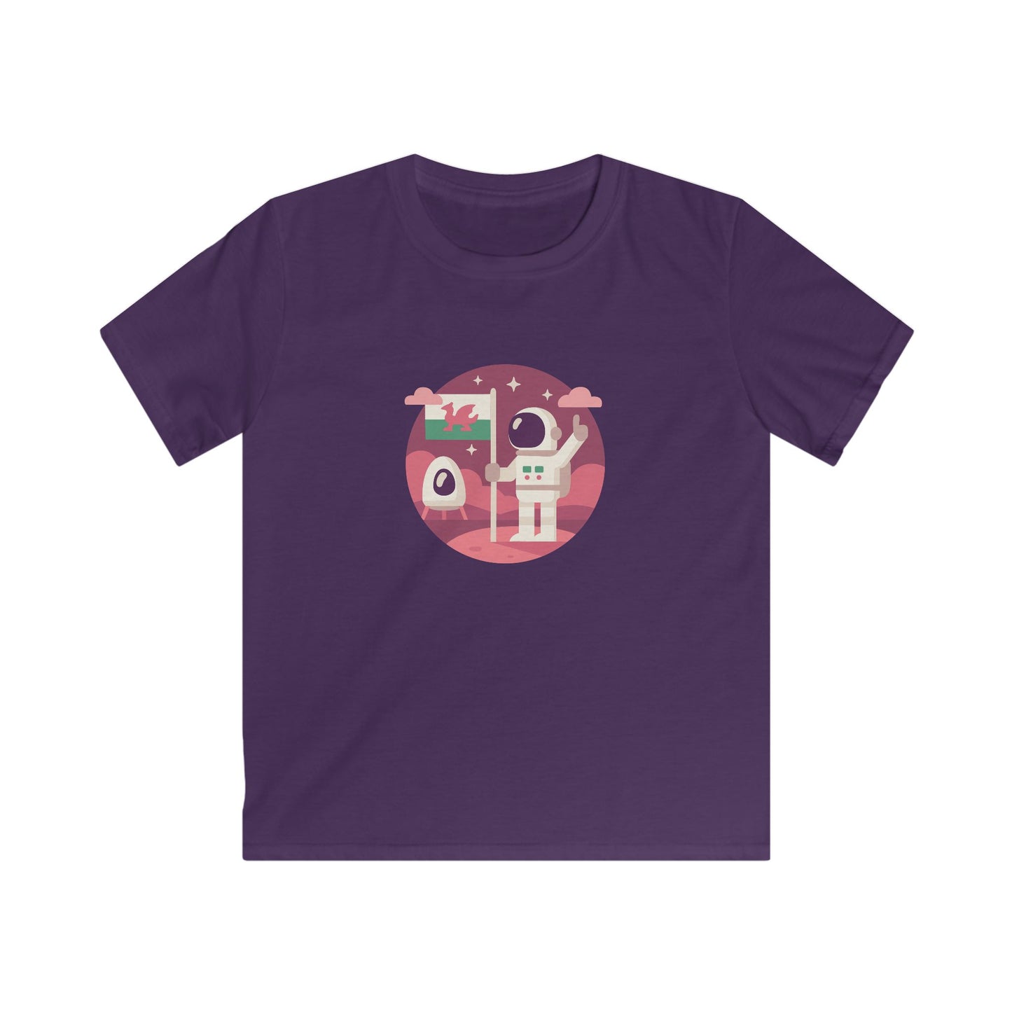 Welsh Astronaut Kids Space T-Shirt