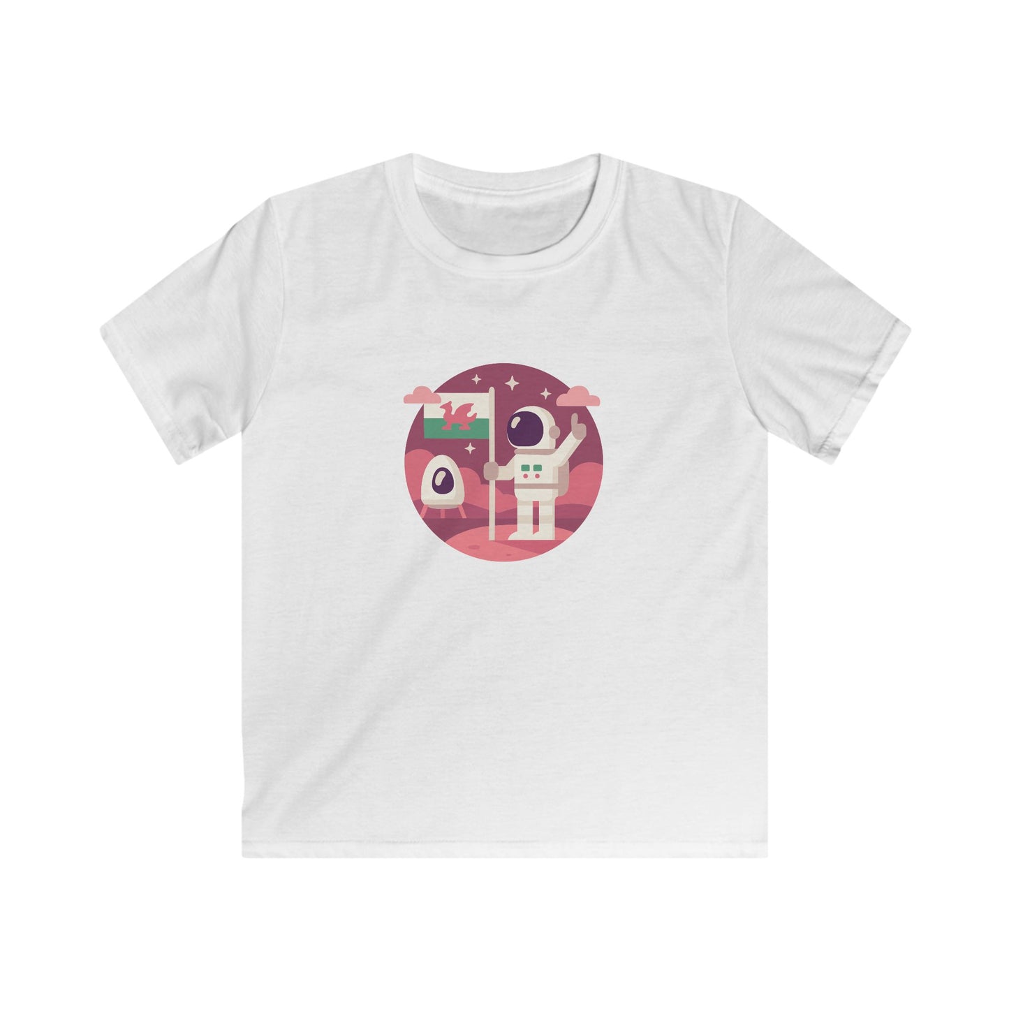 Welsh Astronaut Kids Space T-Shirt