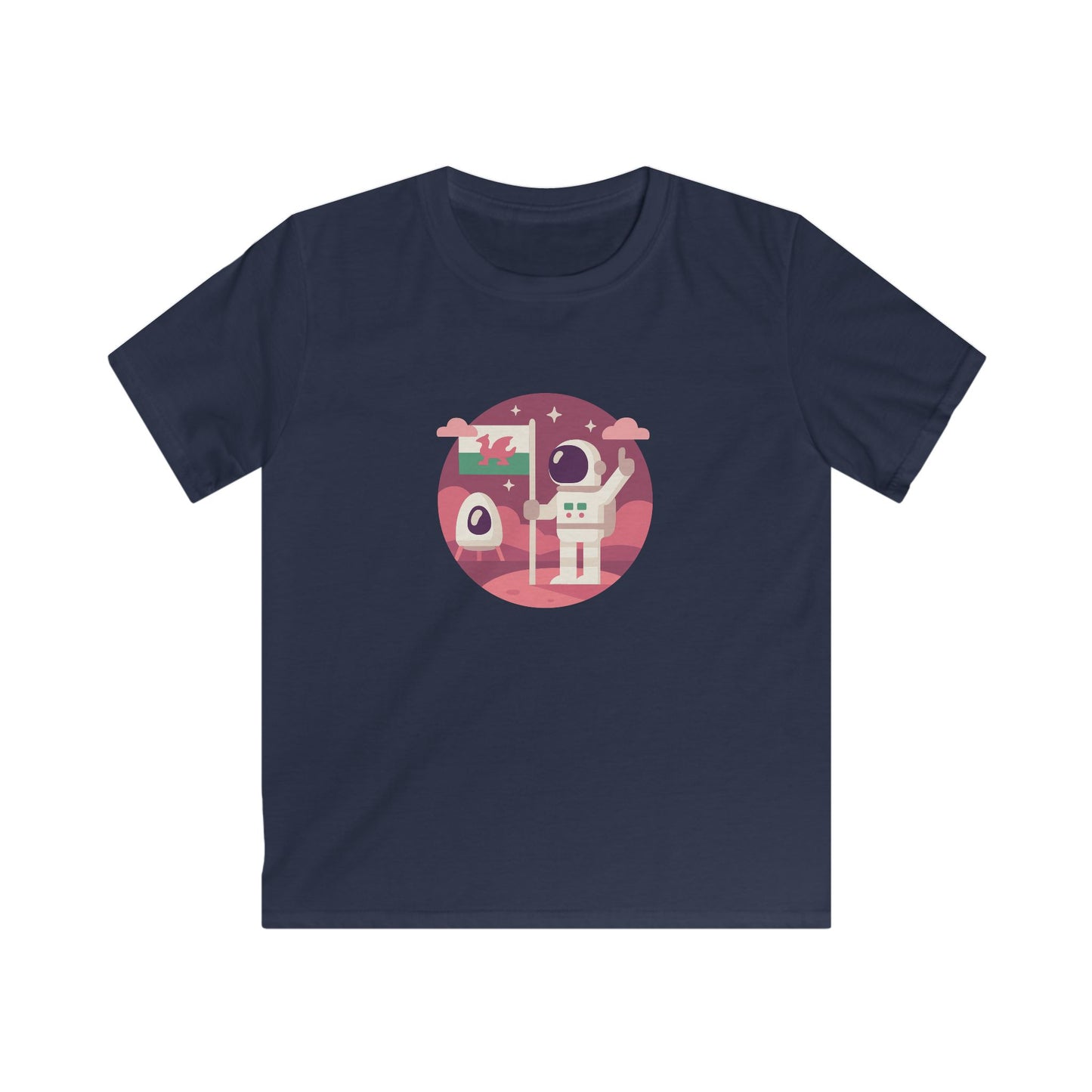 Welsh Astronaut Kids Space T-Shirt