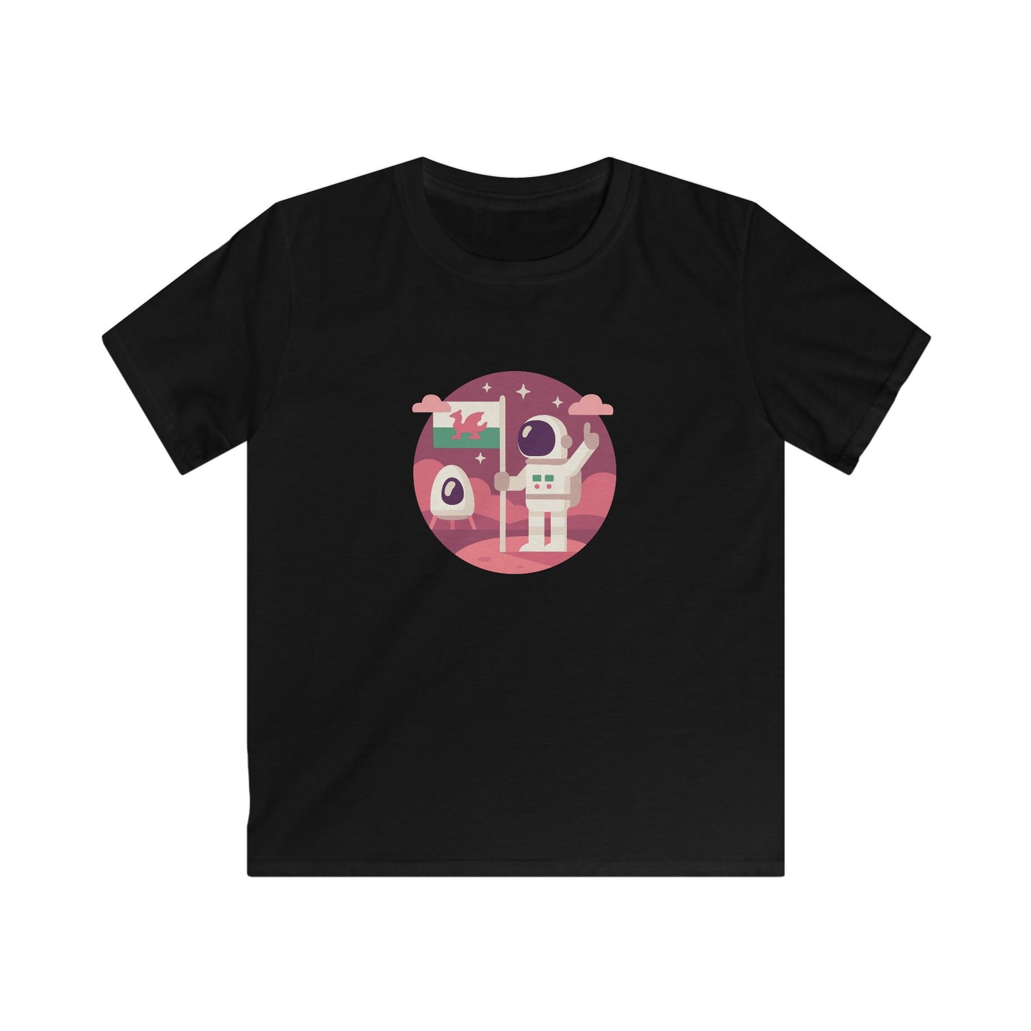 Welsh Astronaut Kids Space T-Shirt