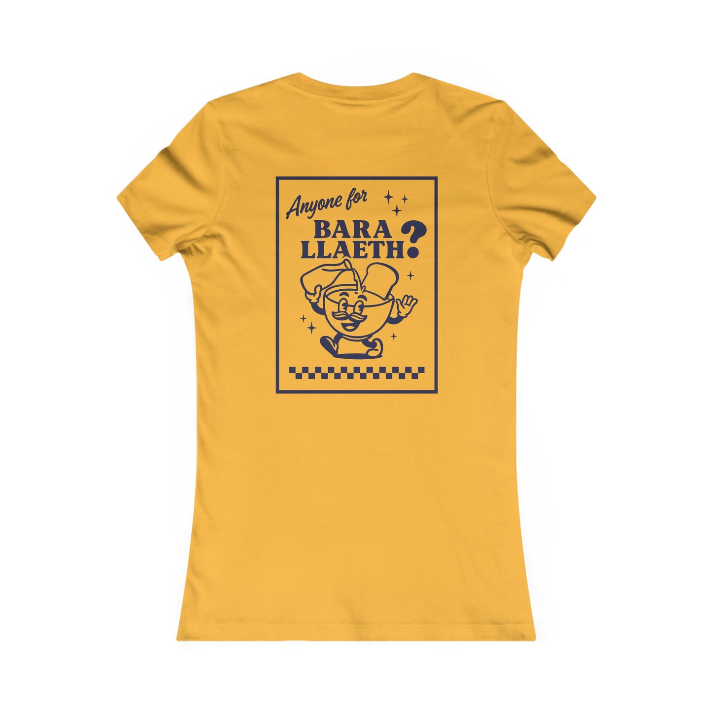 Women's 'Bara Llaeth' Tee - Retro West Wales (Double Sided)