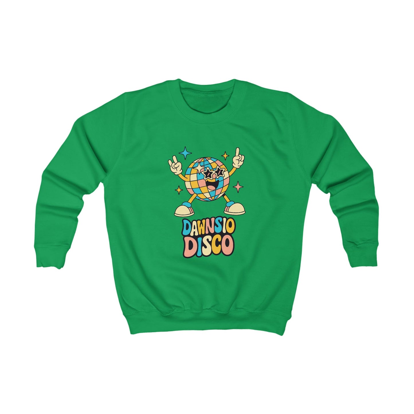 'Dawnsio Disco' Kids Welsh Jumper