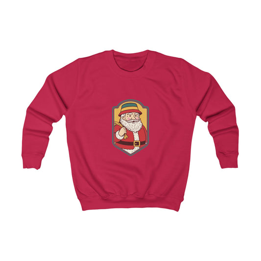 Kids Welsh Bucket Hat Santa Christmas Jumper