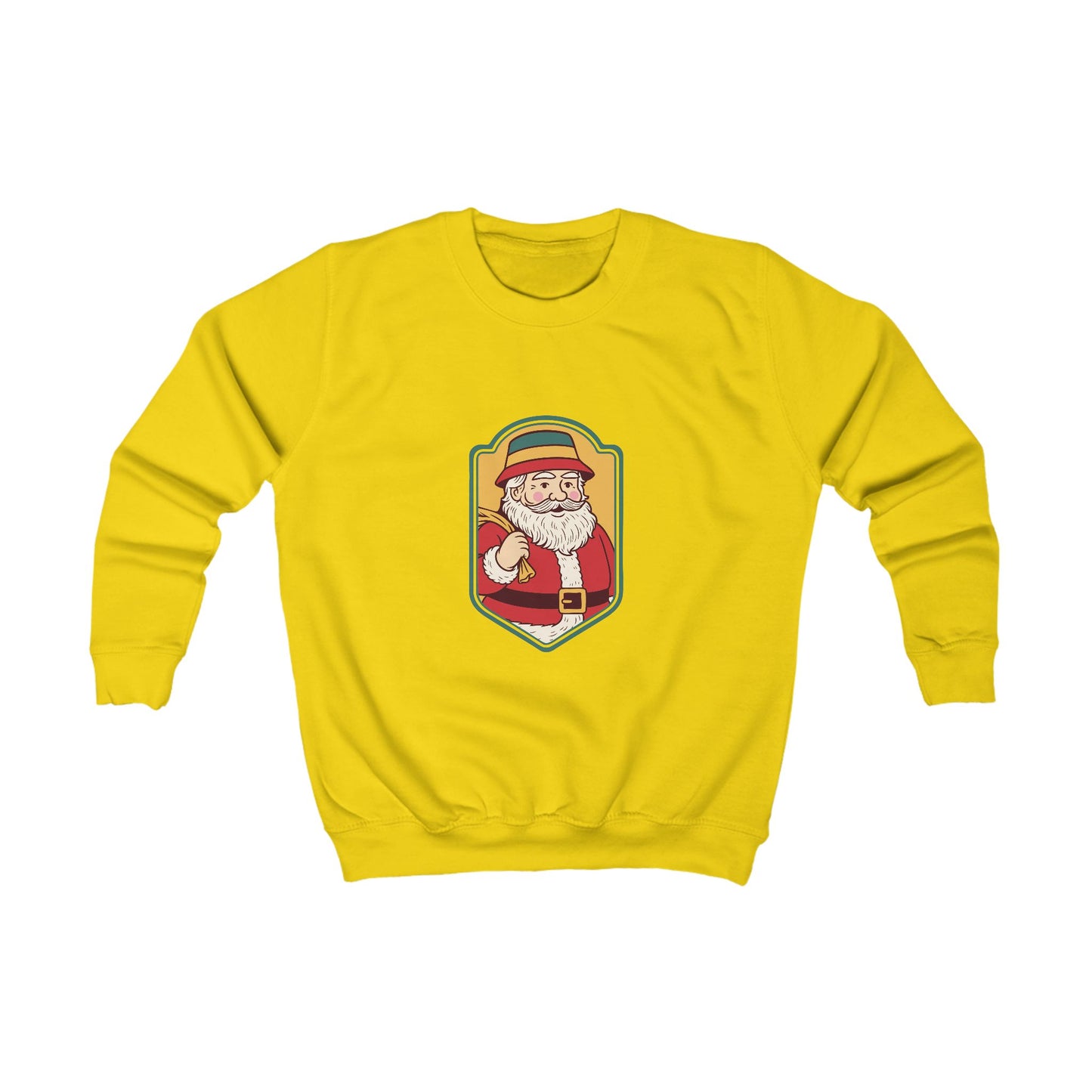 Kids Welsh Bucket Hat Santa Christmas Jumper