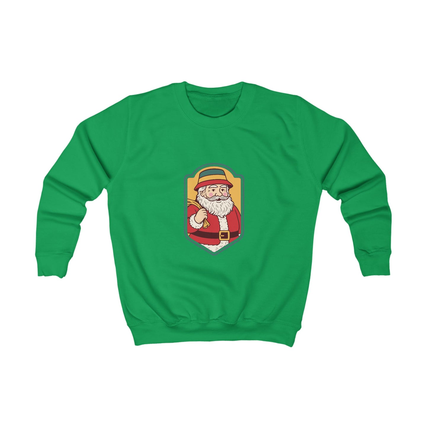 Kids Welsh Bucket Hat Santa Christmas Jumper