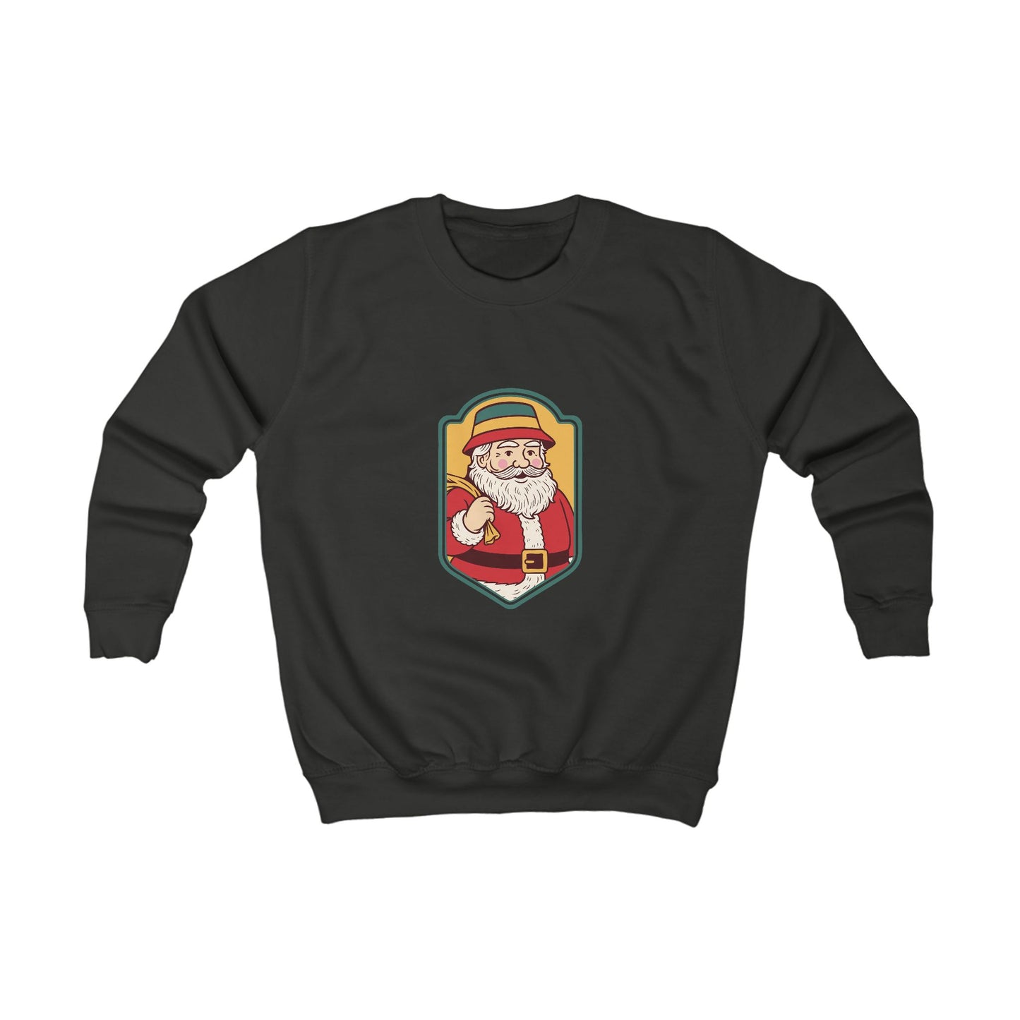 Kids Welsh Bucket Hat Santa Christmas Jumper