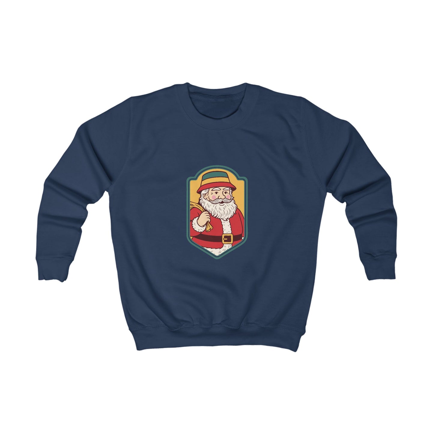 Kids Welsh Bucket Hat Santa Christmas Jumper