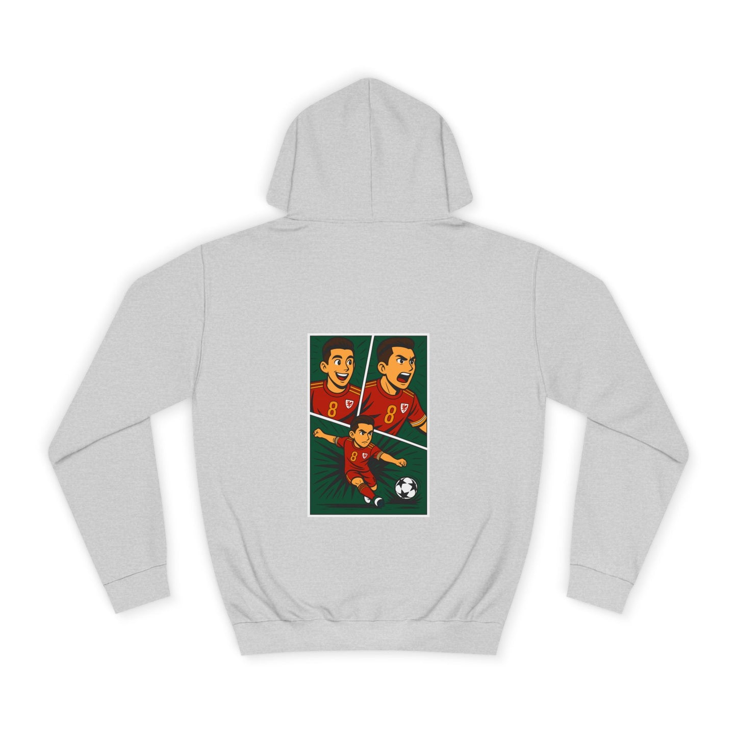 Harry Wilson Comic Book Style Unisex Hoodie (Double sided)