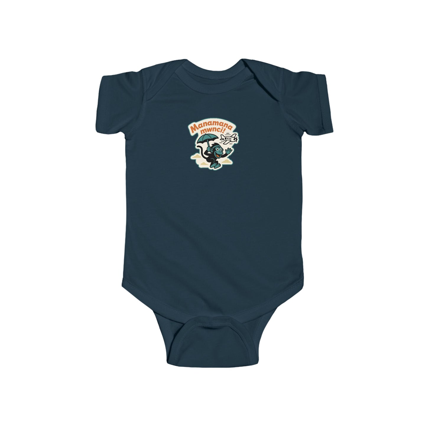 'Manamana Mwnci' Infant Bodysuit / Onesie