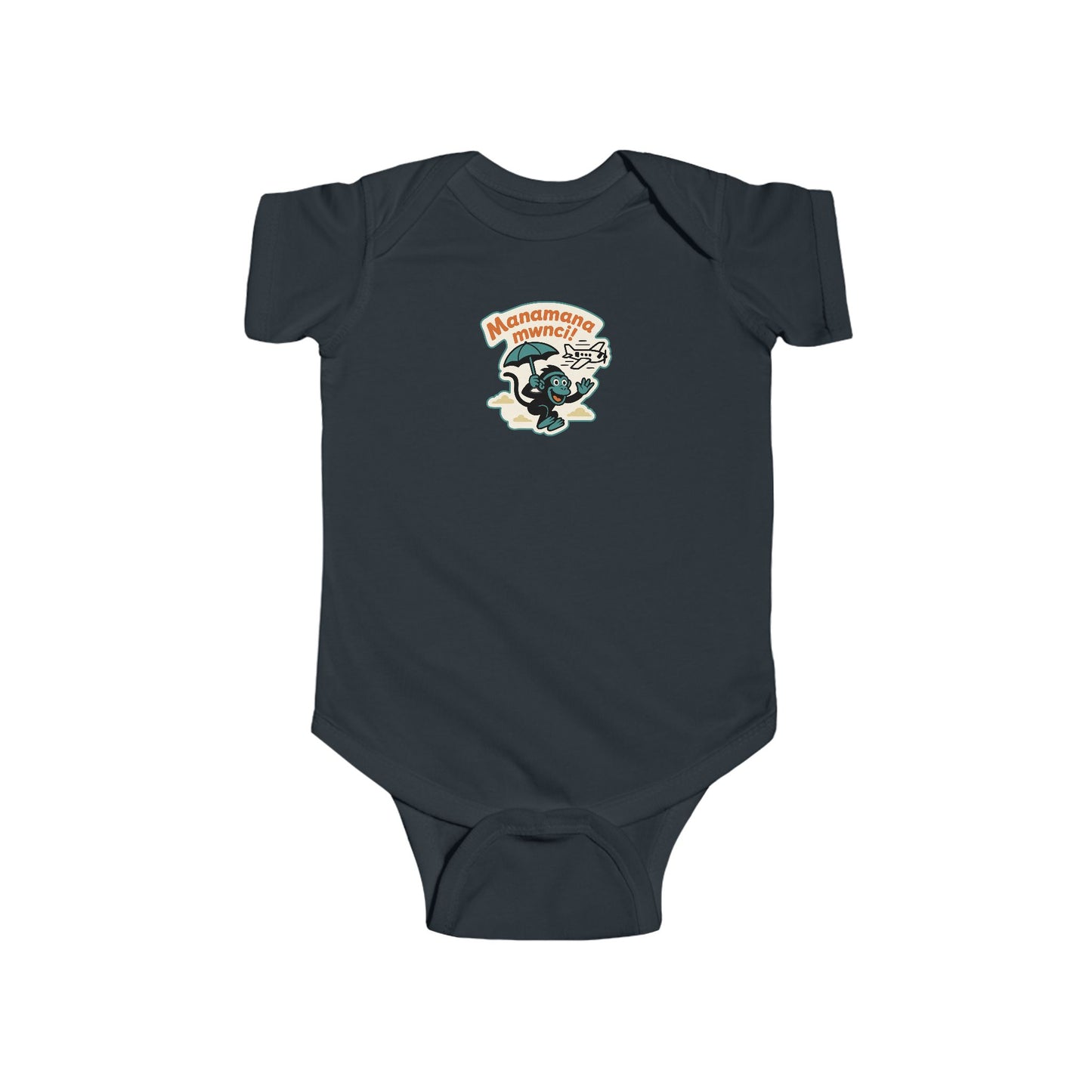 'Manamana Mwnci' Infant Bodysuit / Onesie