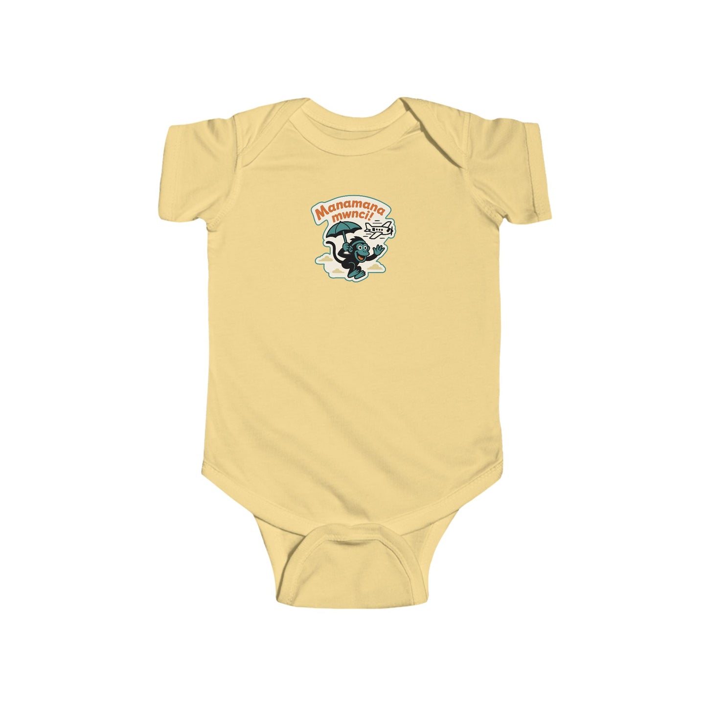 'Manamana Mwnci' Infant Bodysuit / Onesie