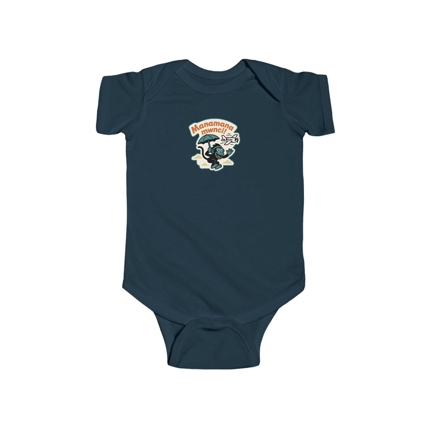 'Manamana Mwnci' Infant Bodysuit / Onesie