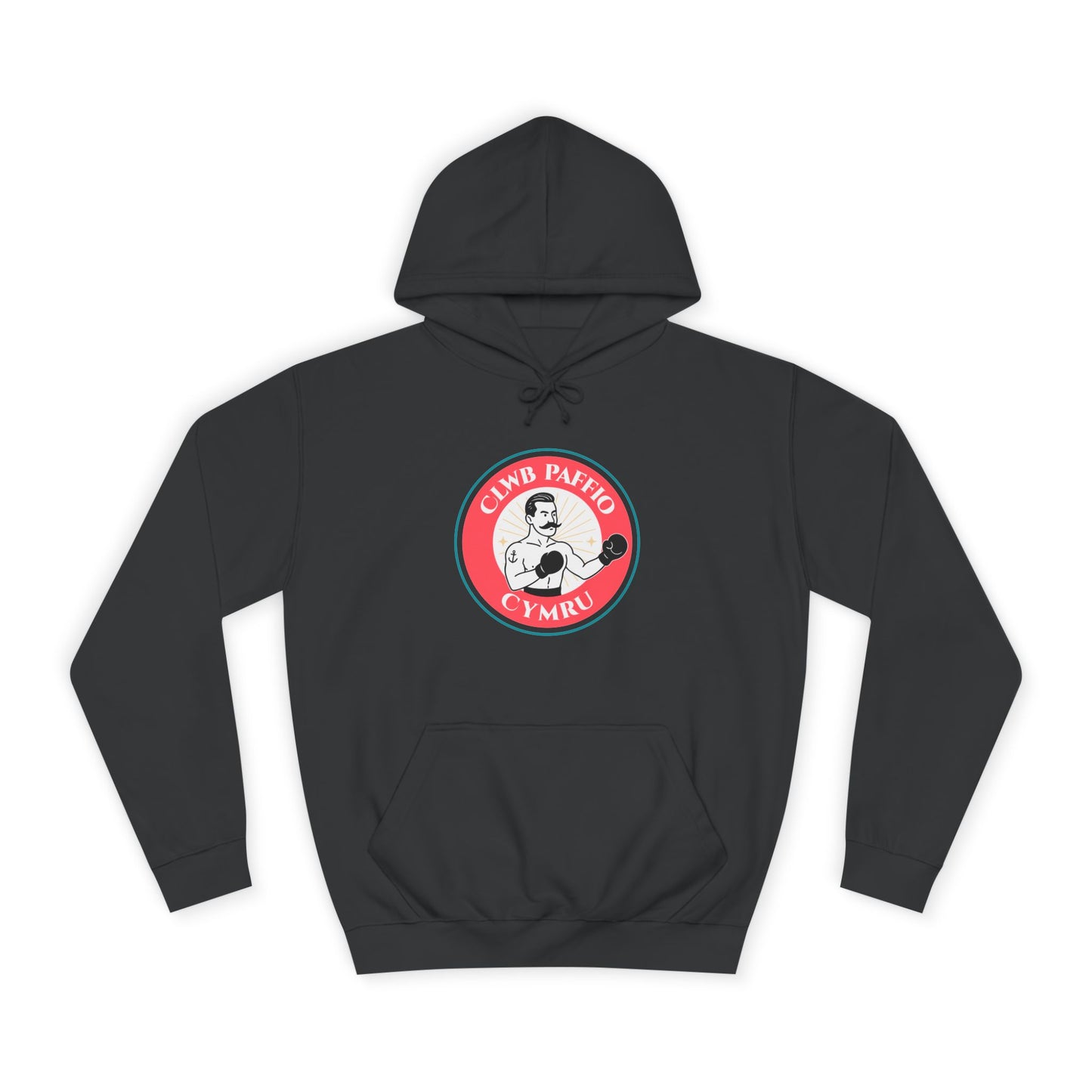 Clwb Paffio Cymru - Retro Boxing Unisex Hoodie